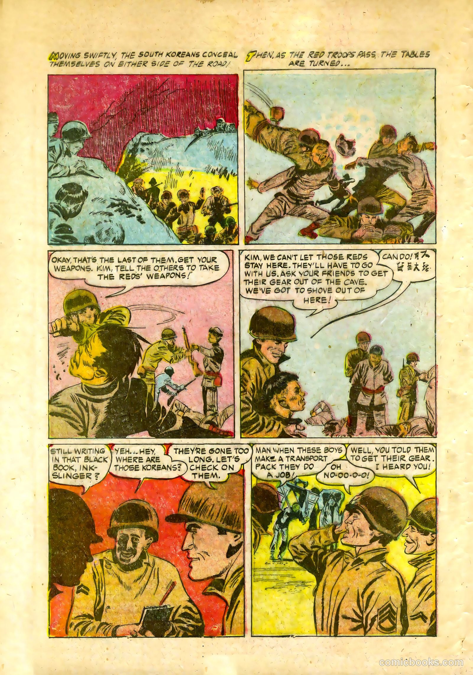 Monty Hall of the U.S. Marines #10 (1953) — page 8 of 36