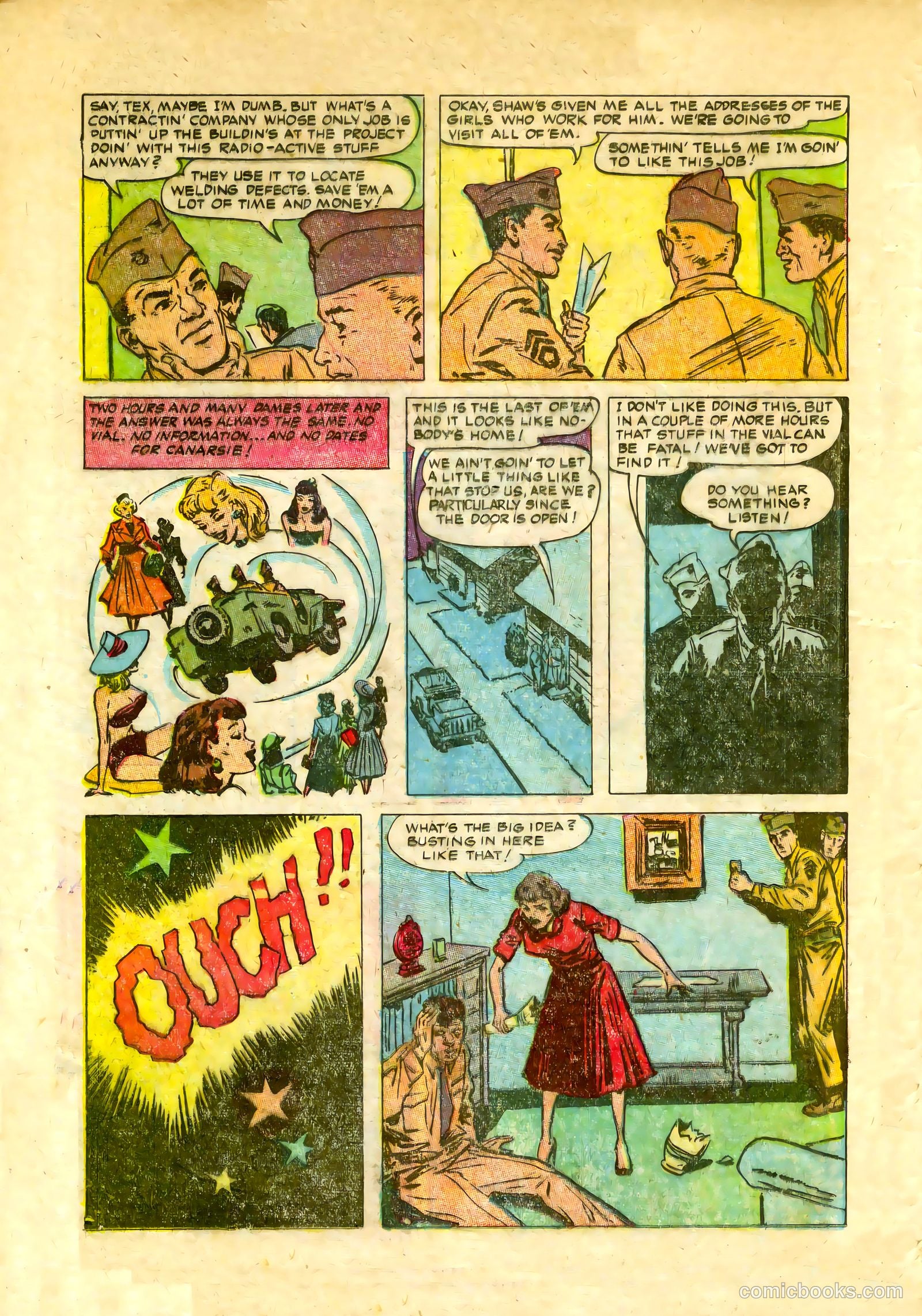 Monty Hall of the U.S. Marines #10 (1953) — page 12 of 36