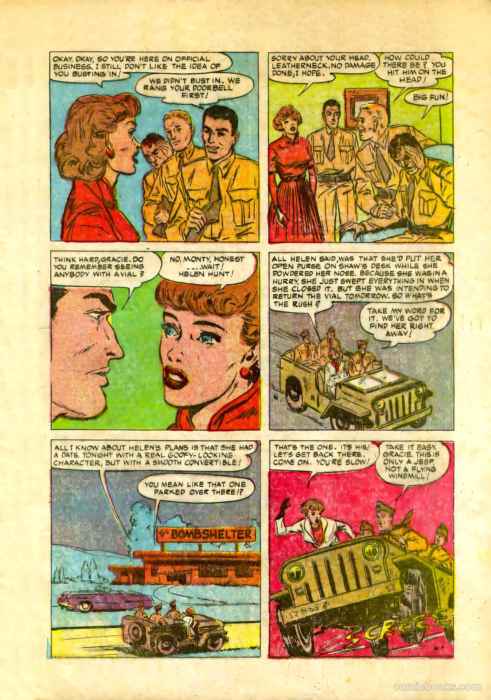 Monty Hall of the U.S. Marines #10 (1953) — page 13 of 36