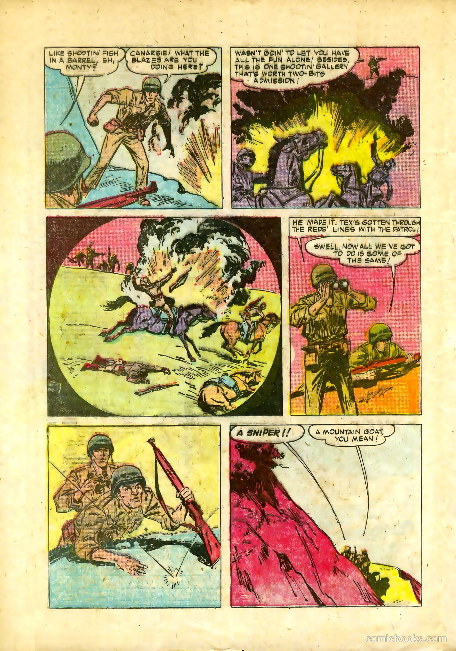 Monty Hall of the U.S. Marines #10 (1953) — page 20 of 36