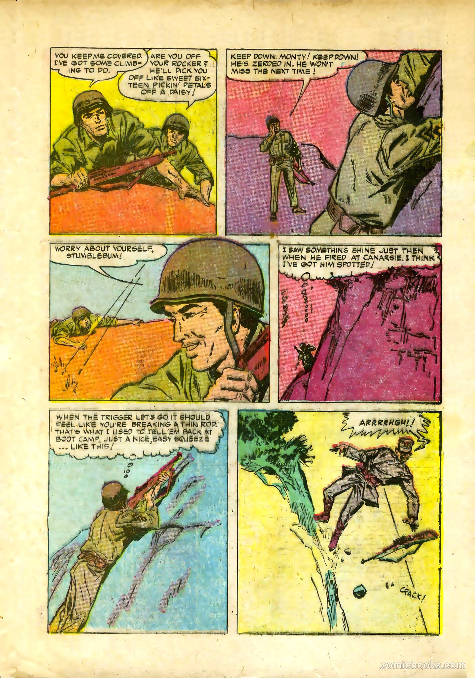 Monty Hall of the U.S. Marines #10 (1953) — page 21 of 36