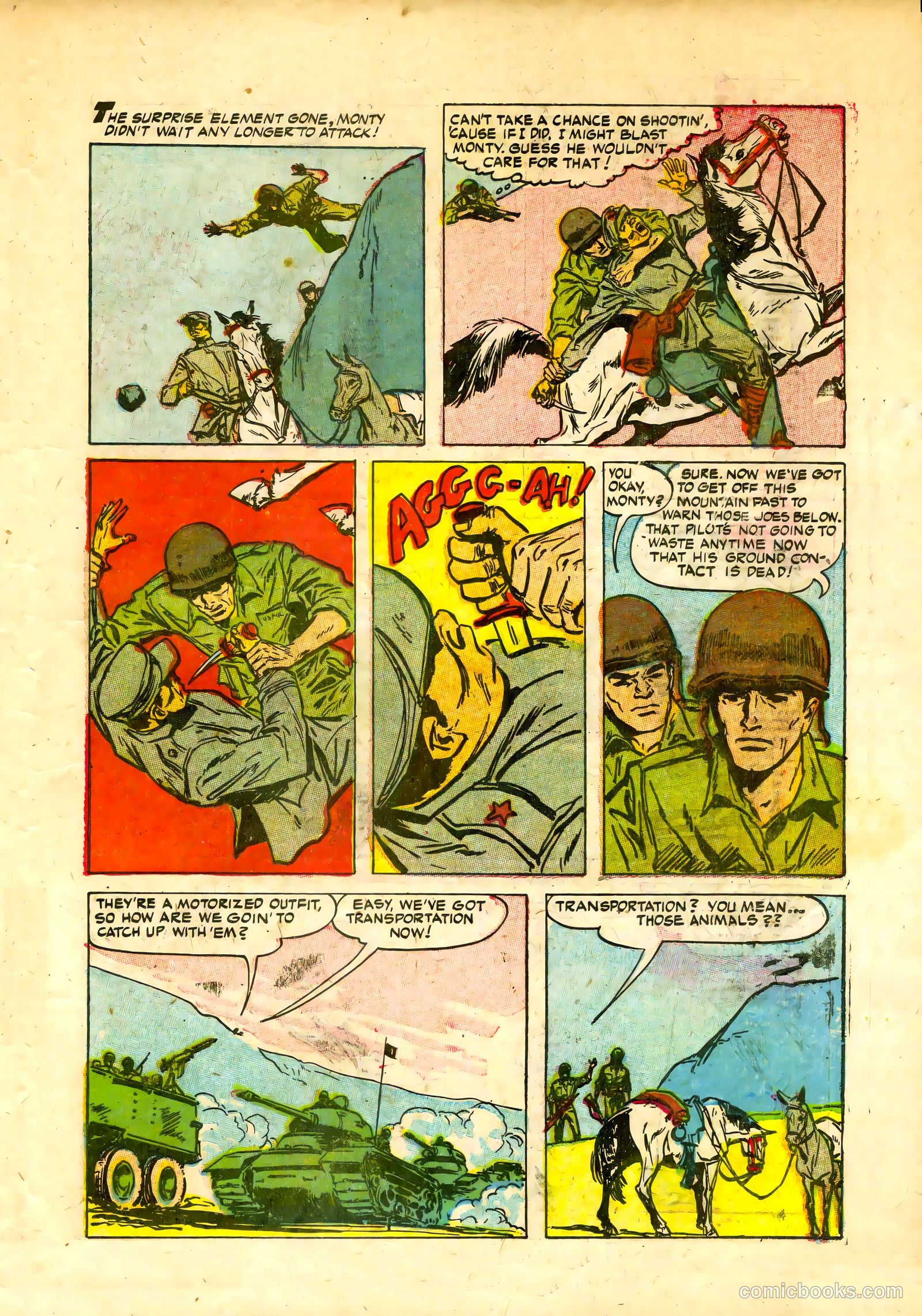 Monty Hall of the U.S. Marines #10 (1953) — page 23 of 36
