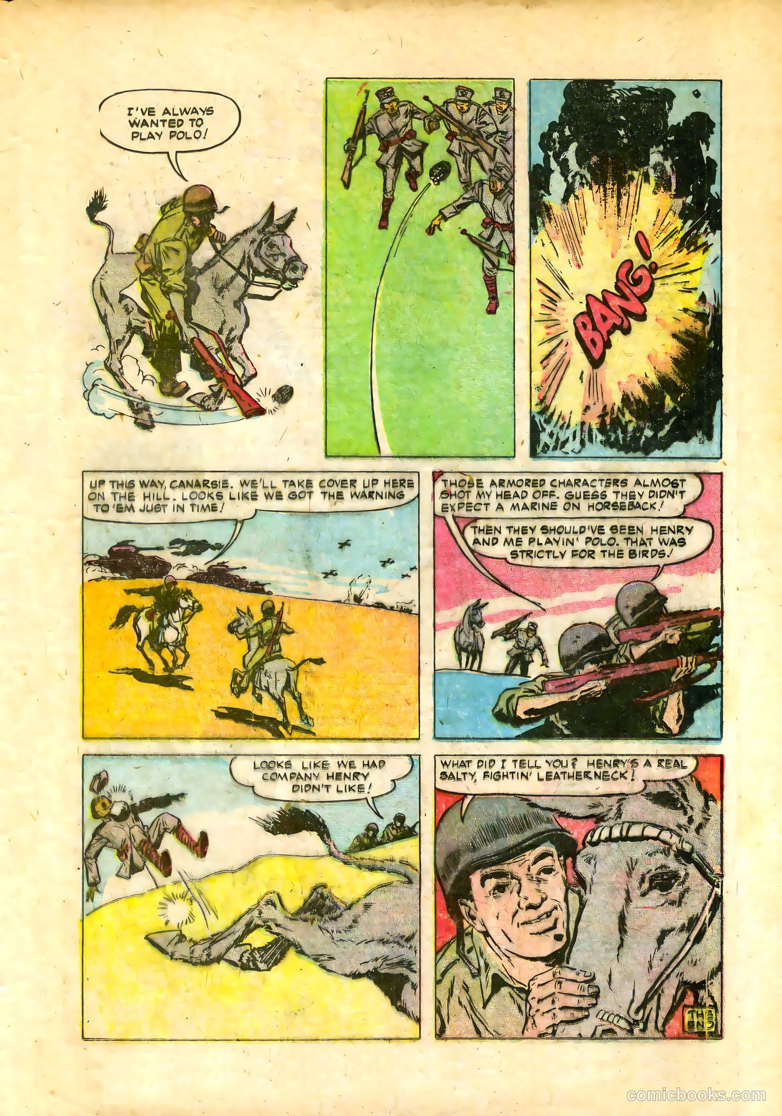 Monty Hall of the U.S. Marines #10 (1953) — page 25 of 36