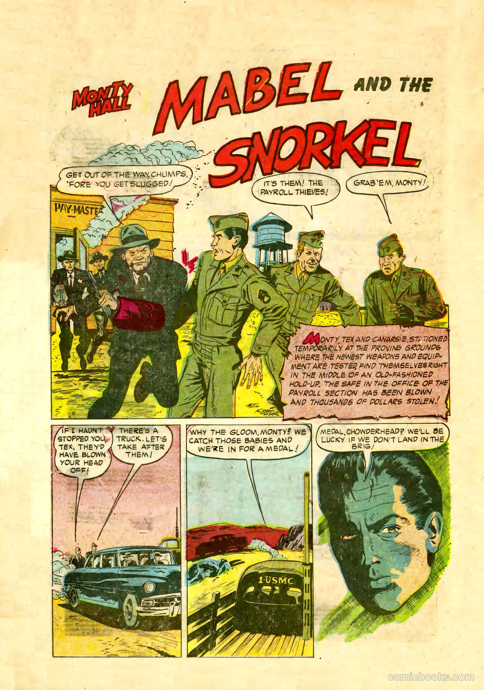 Monty Hall of the U.S. Marines #10 (1953) — page 26 of 36