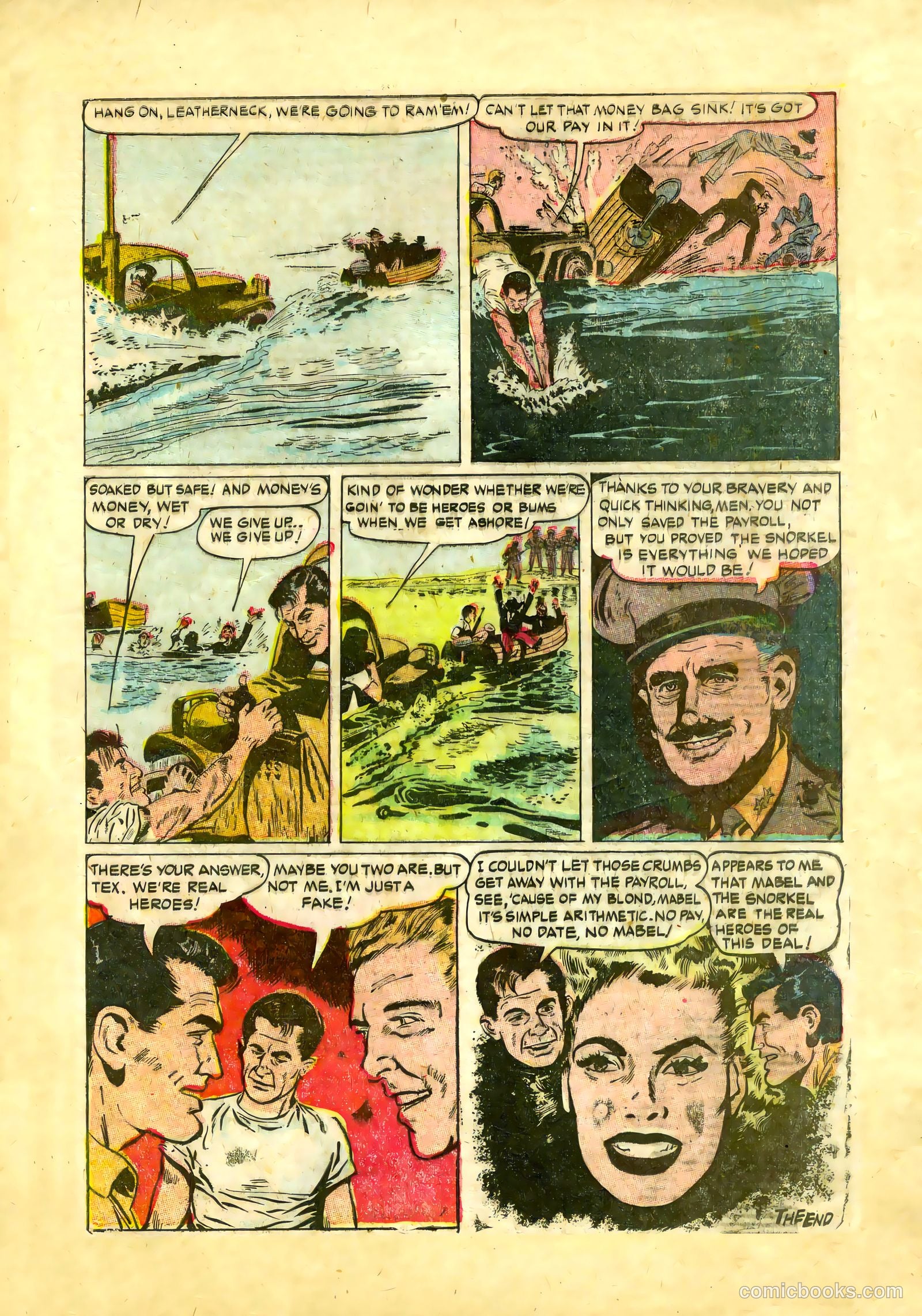 Monty Hall of the U.S. Marines #10 (1953) — page 29 of 36