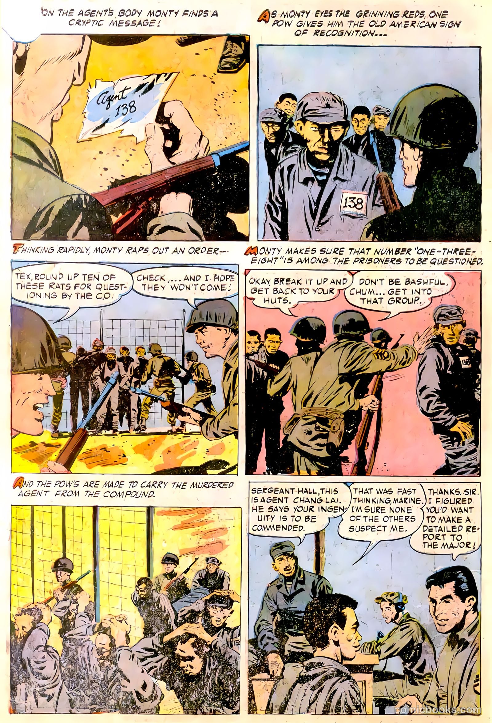 Monty Hall of the U.S. Marines #11 (1953) — page 5 of 33