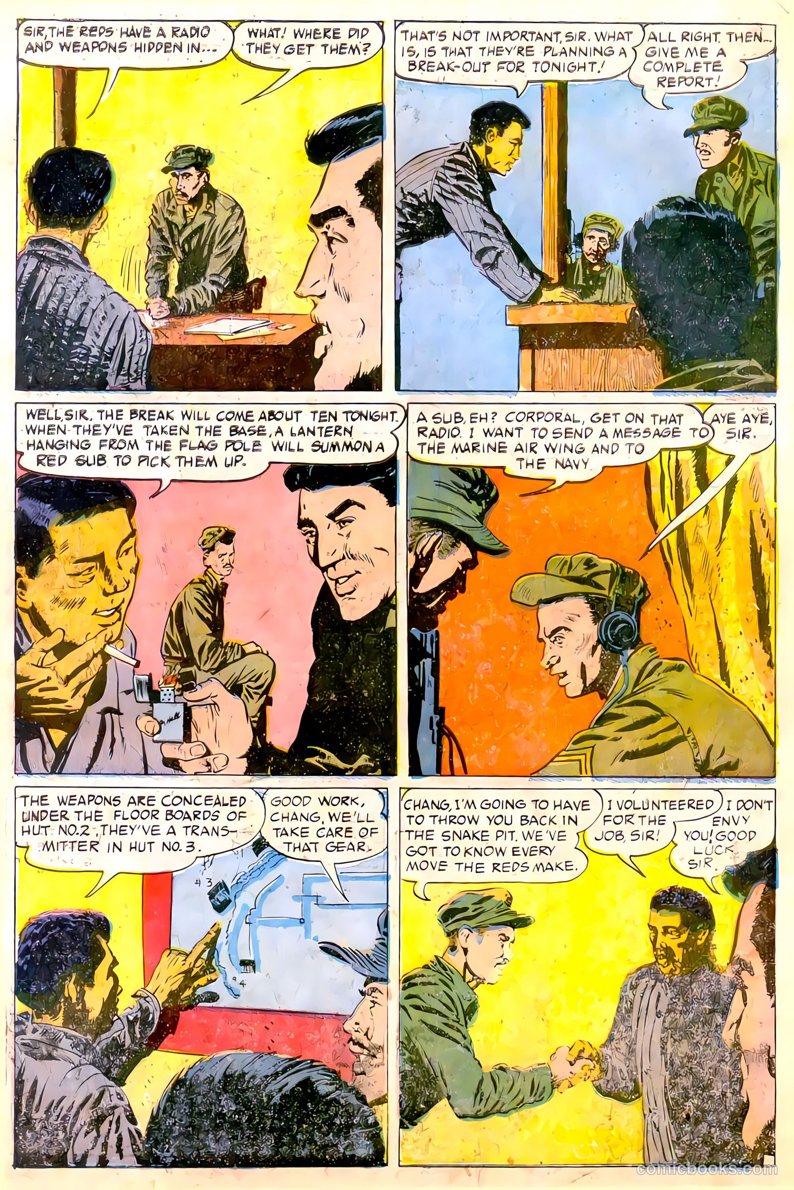 Monty Hall of the U.S. Marines #11 (1953) — page 6 of 33