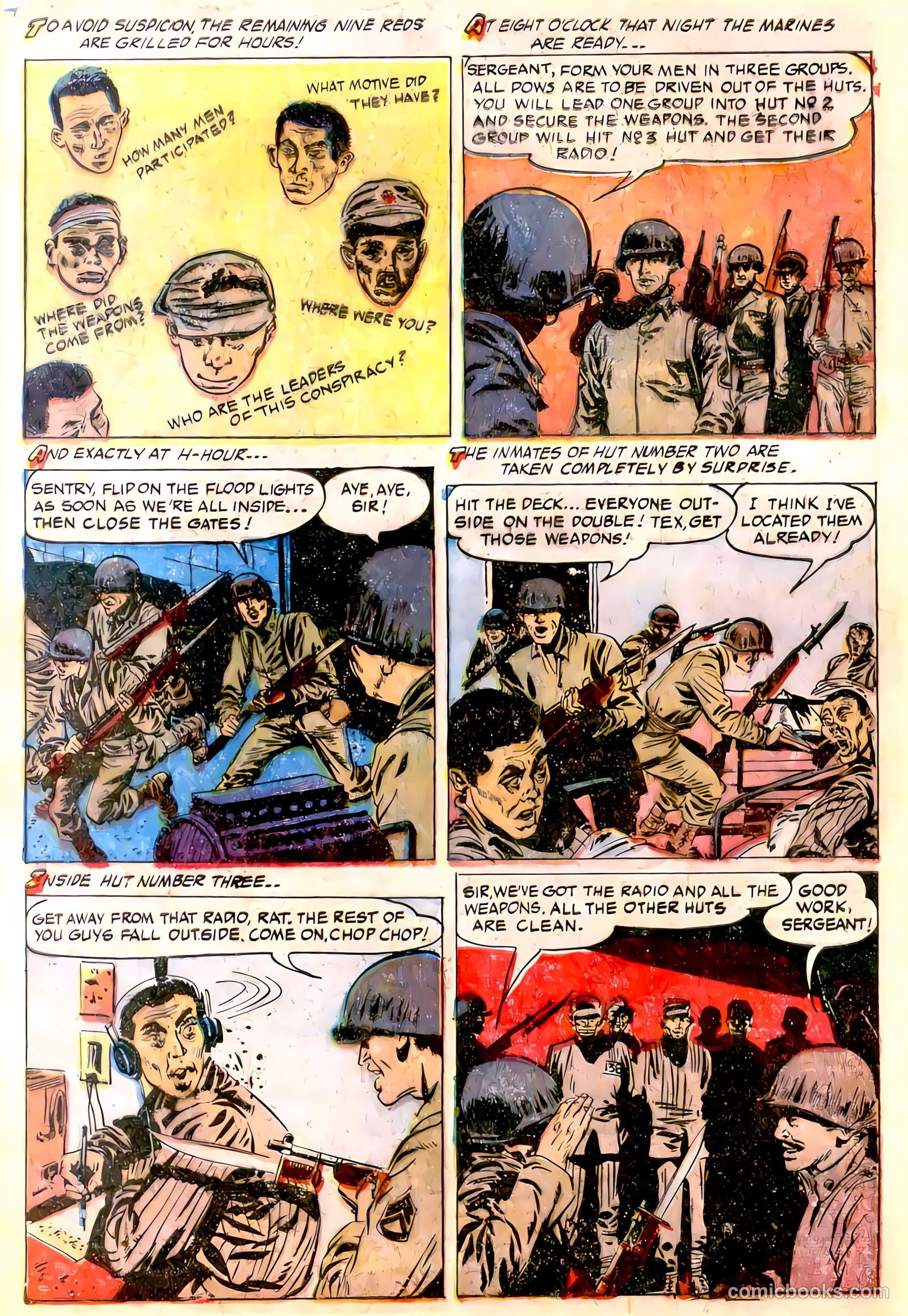 Monty Hall of the U.S. Marines #11 (1953) — page 7 of 33