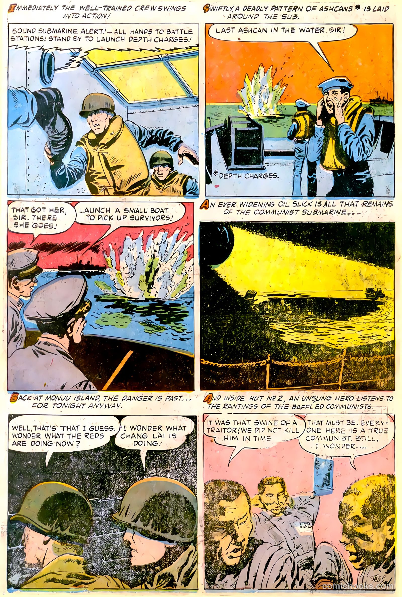 Monty Hall of the U.S. Marines #11 (1953) — page 9 of 33