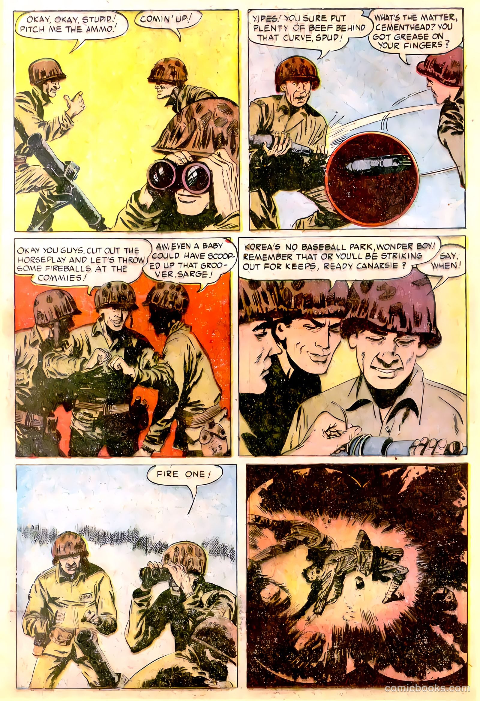 Monty Hall of the U.S. Marines #11 (1953) — page 11 of 33