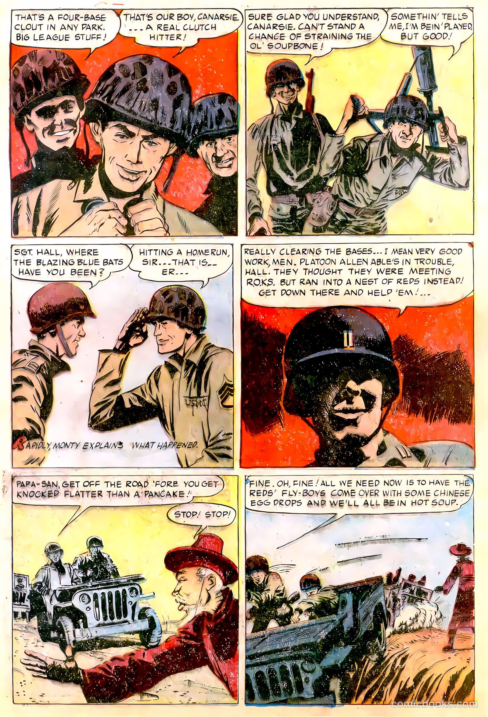 Monty Hall of the U.S. Marines #11 (1953) — page 12 of 33