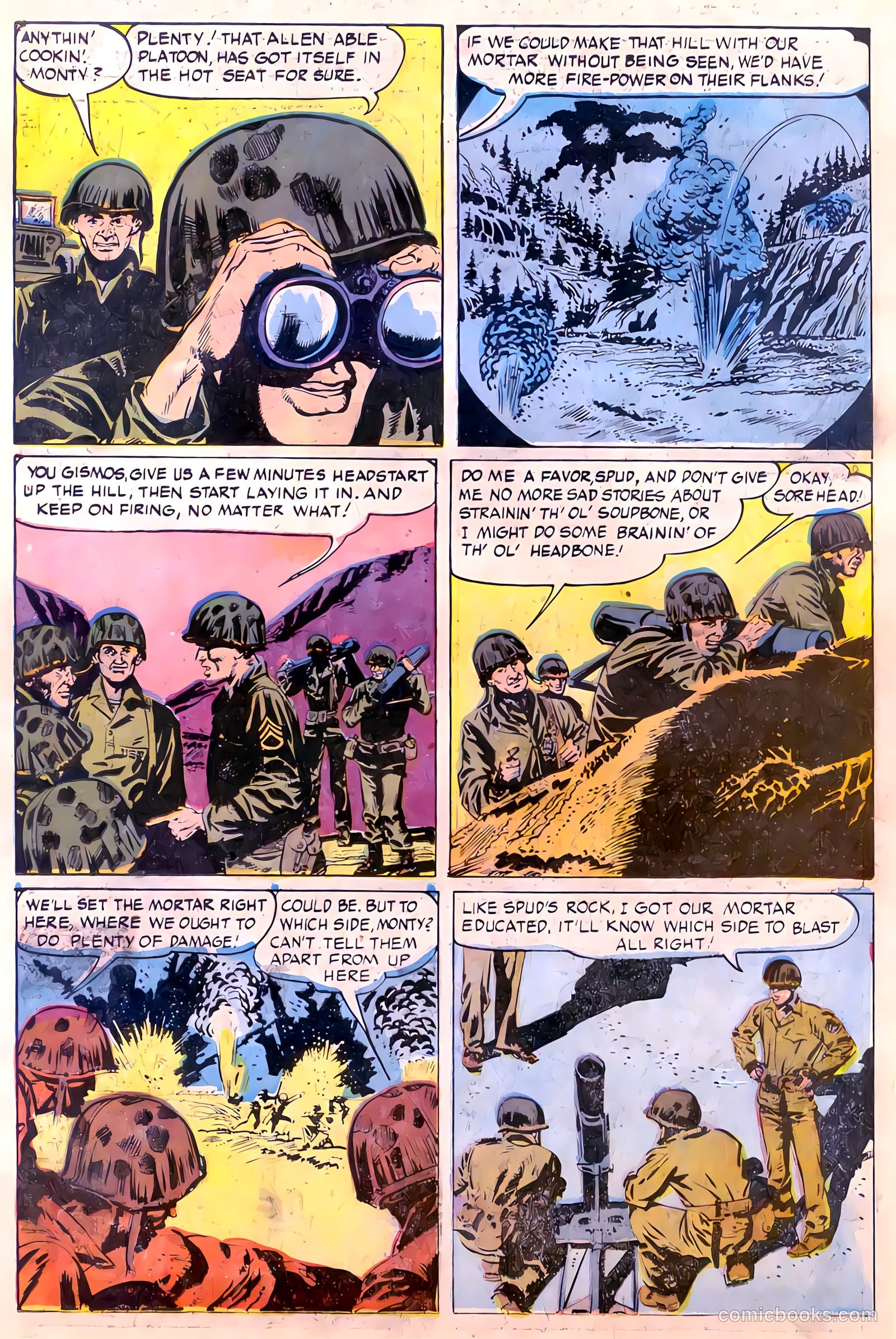 Monty Hall of the U.S. Marines #11 (1953) — page 14 of 33