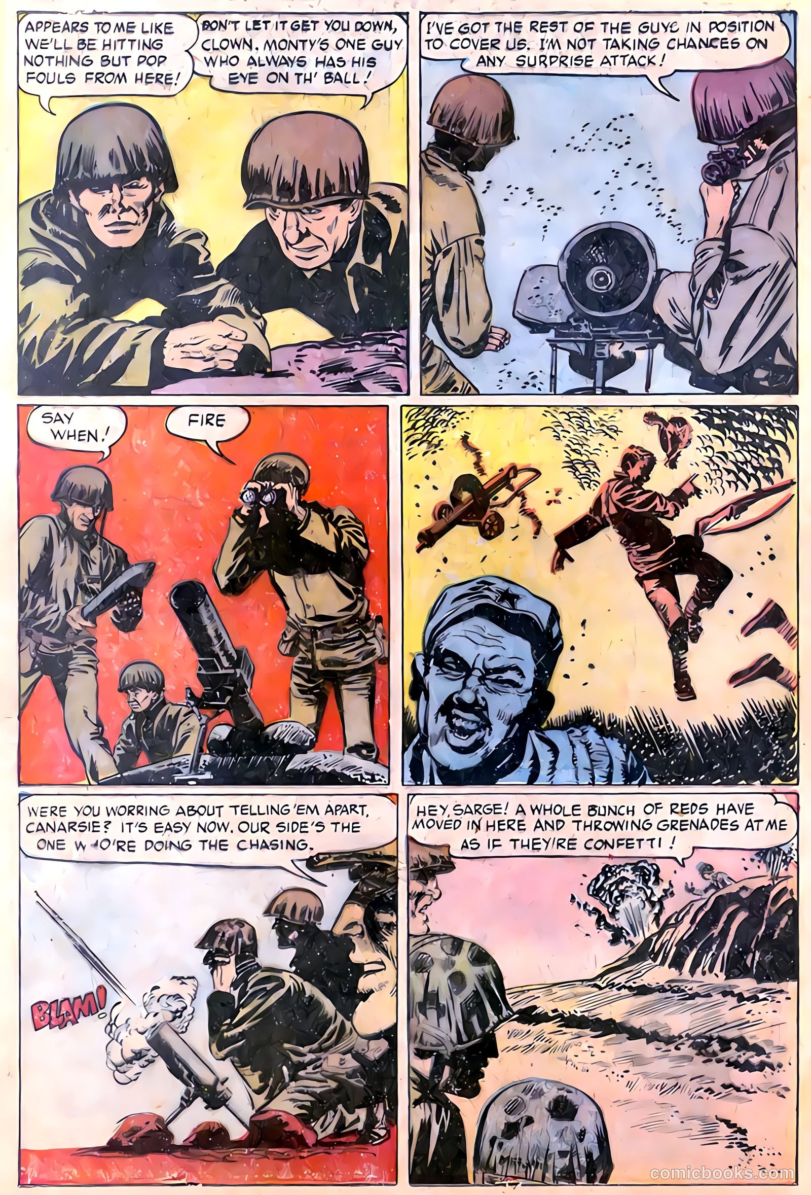 Monty Hall of the U.S. Marines #11 (1953) — page 15 of 33