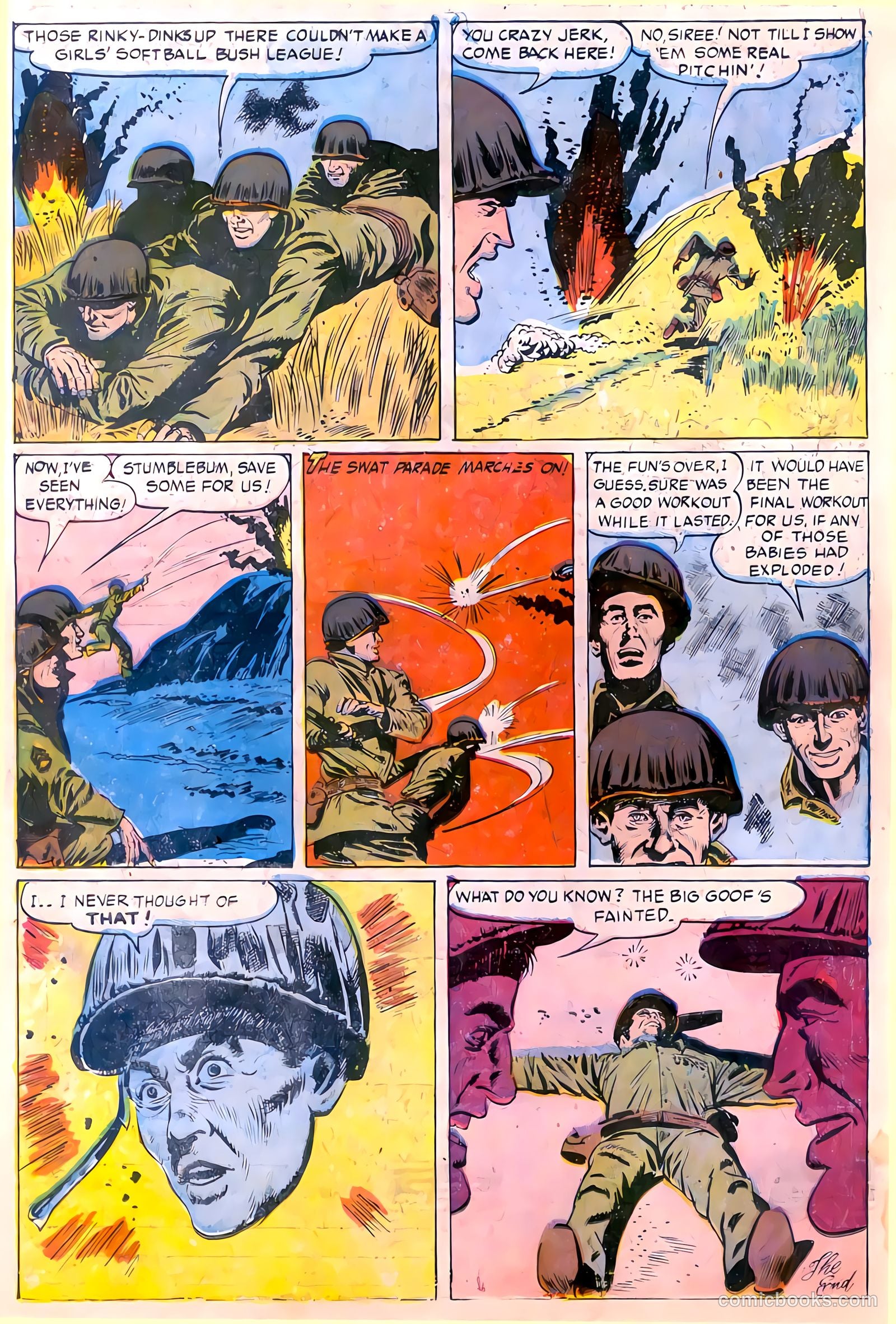 Monty Hall of the U.S. Marines #11 (1953) — page 17 of 33