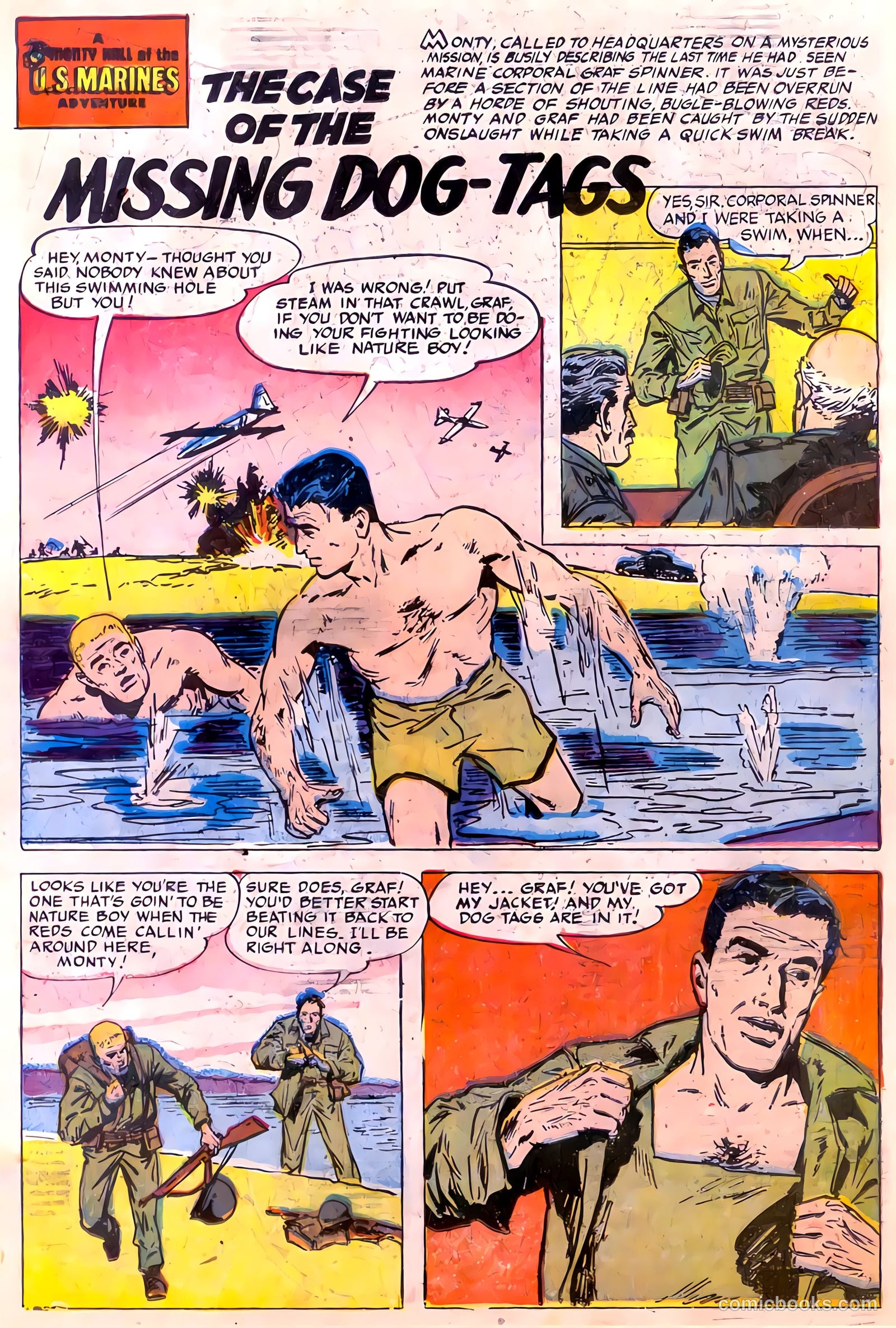 Monty Hall of the U.S. Marines #11 (1953) — page 18 of 33