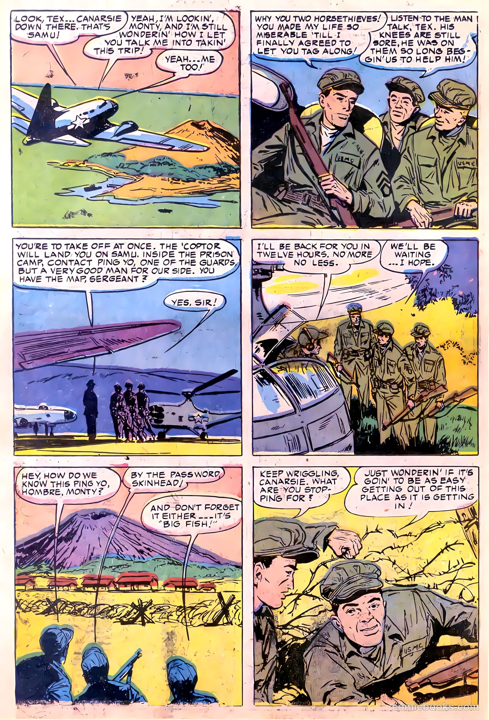 Monty Hall of the U.S. Marines #11 (1953) — page 21 of 33