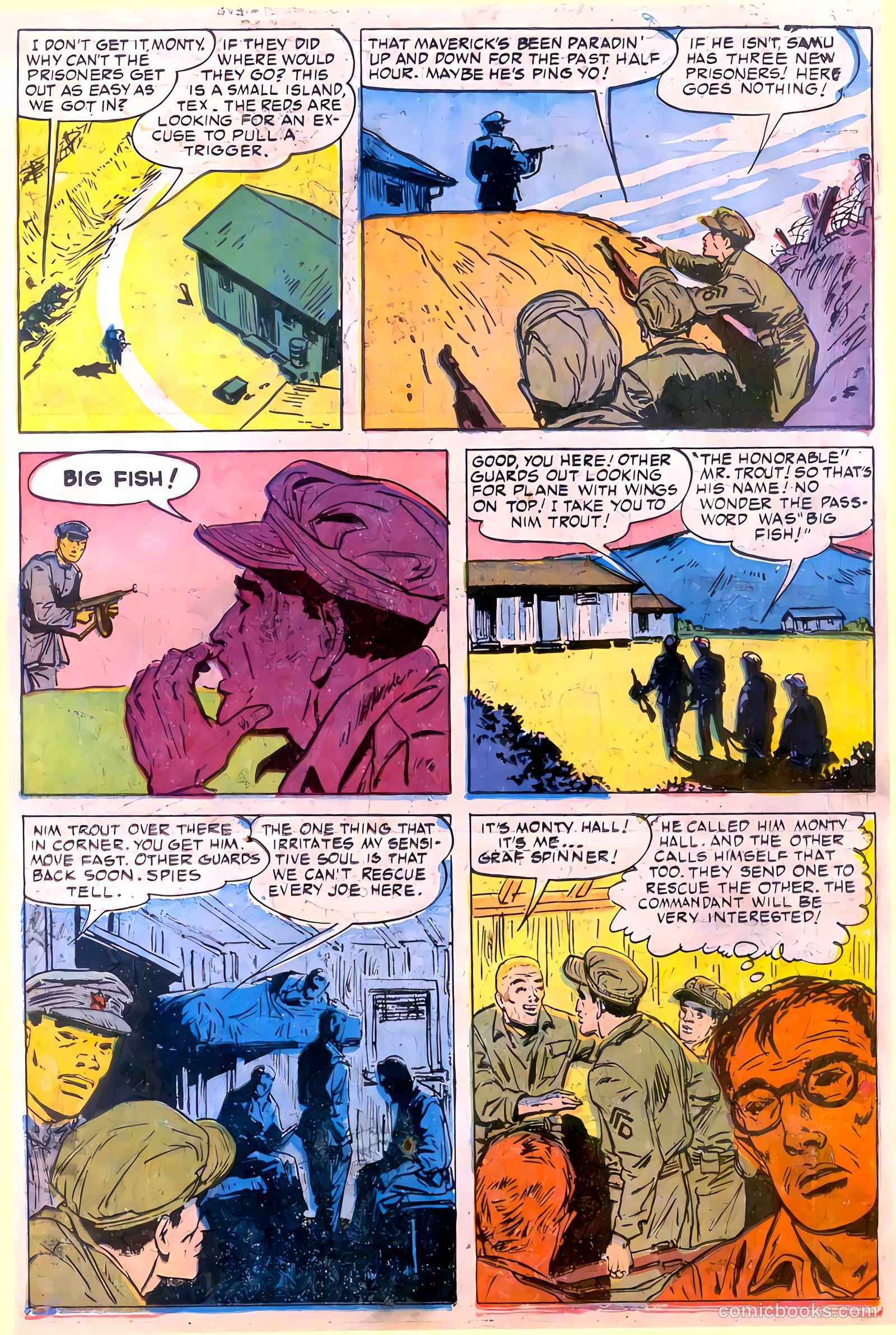 Monty Hall of the U.S. Marines #11 (1953) — page 22 of 33