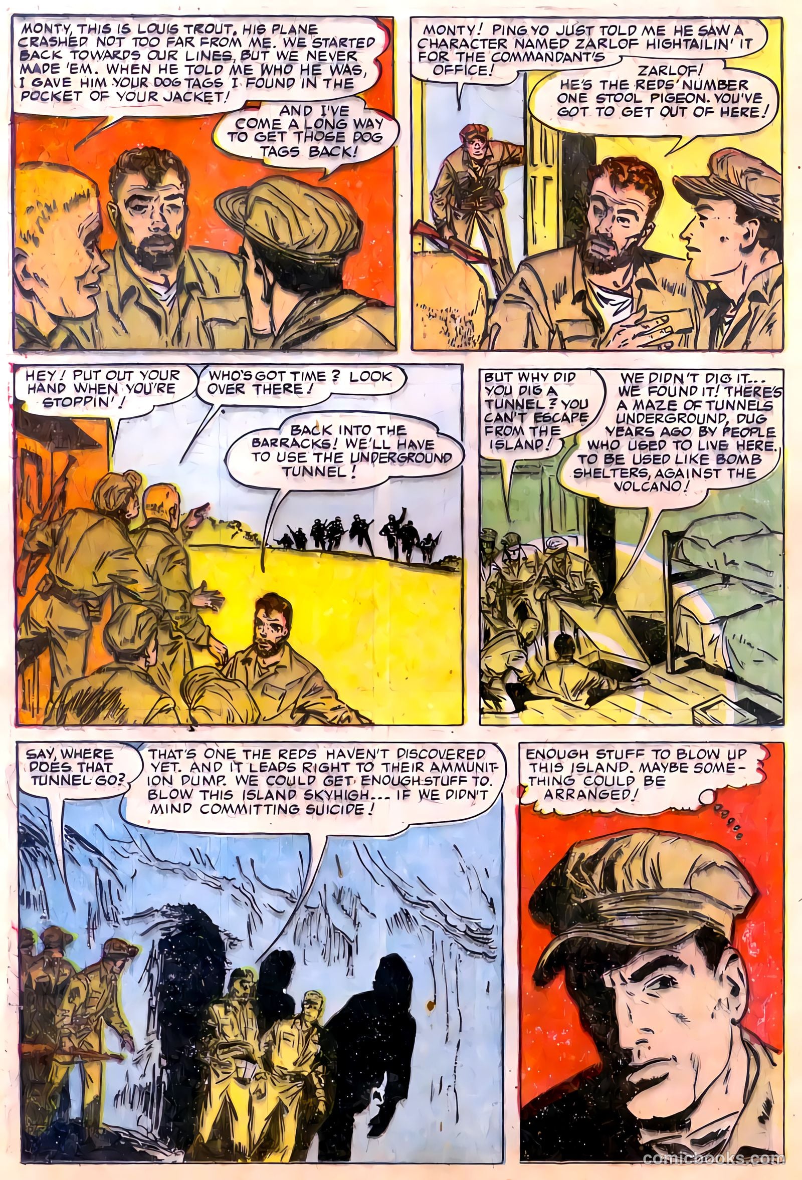Monty Hall of the U.S. Marines #11 (1953) — page 23 of 33