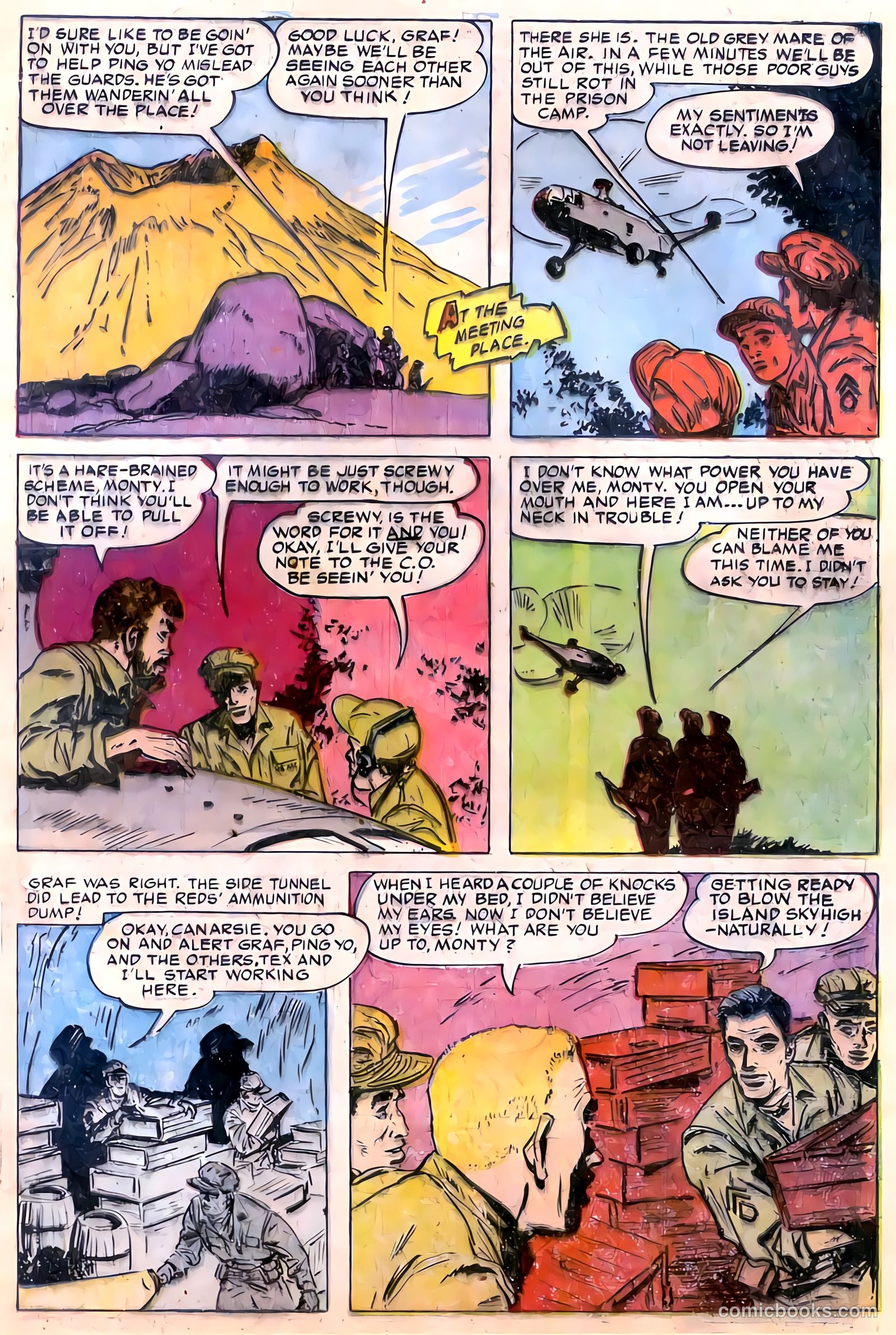 Monty Hall of the U.S. Marines #11 (1953) — page 24 of 33