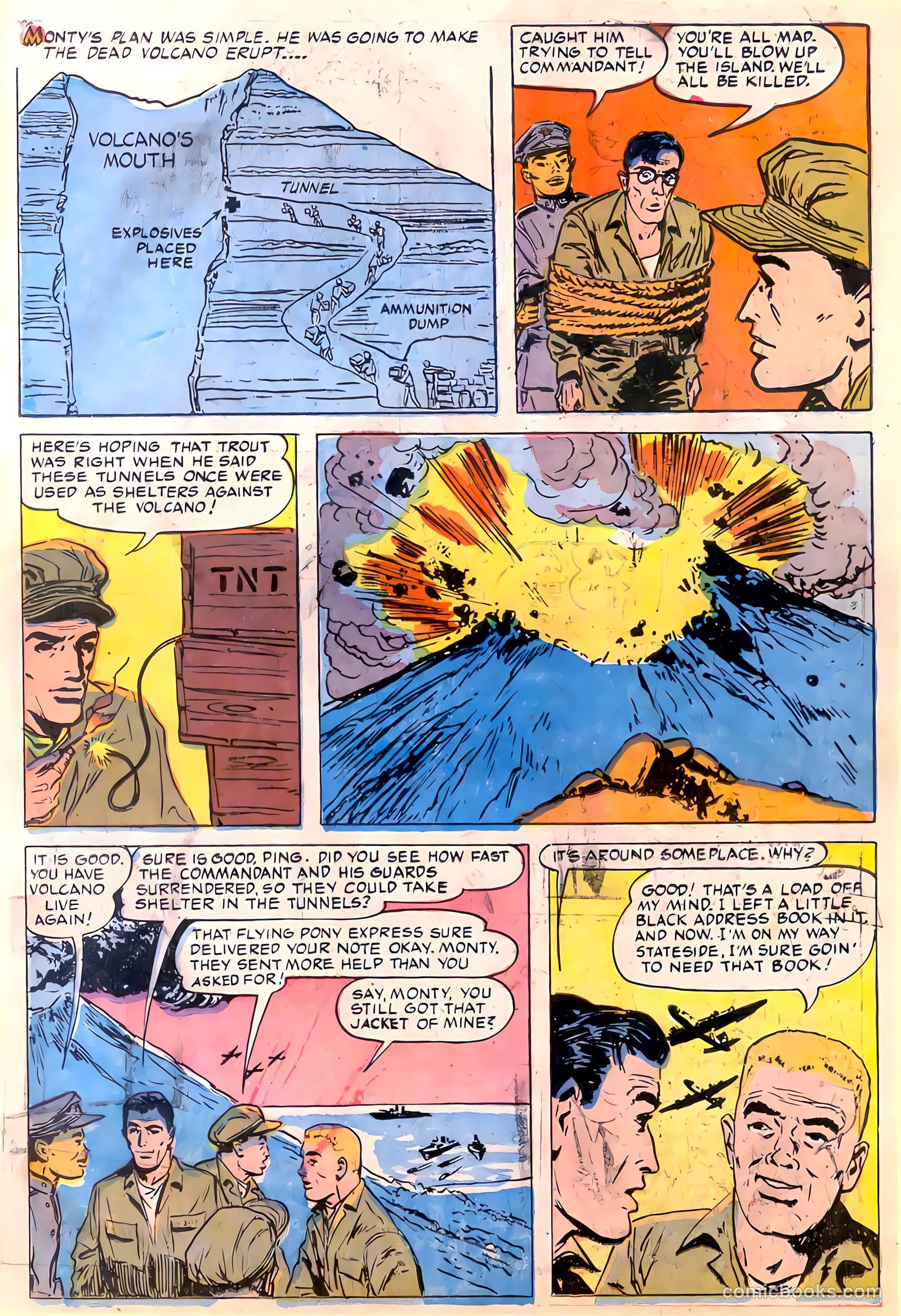 Monty Hall of the U.S. Marines #11 (1953) — page 25 of 33