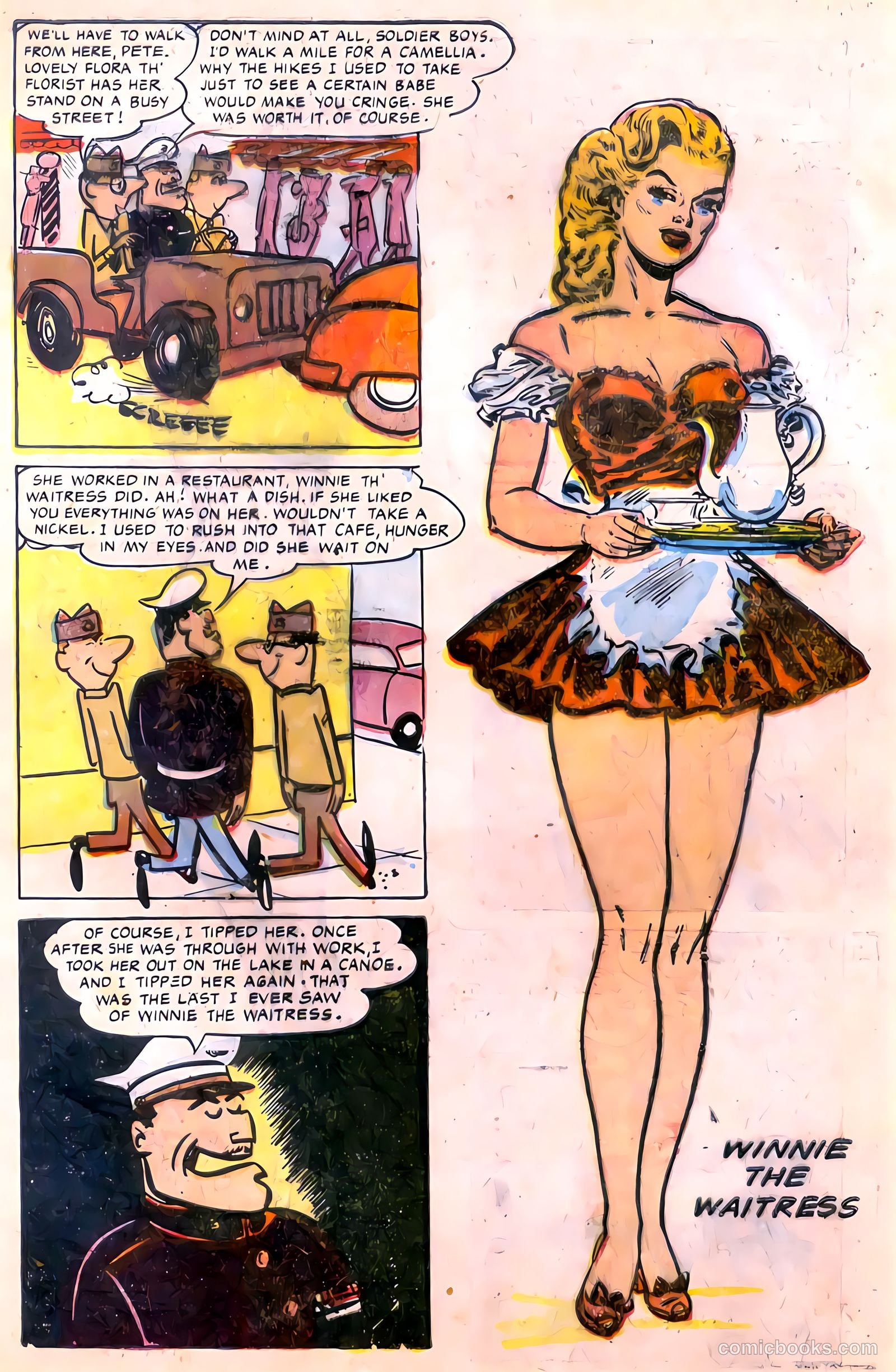 Monty Hall of the U.S. Marines #11 (1953) — page 28 of 33