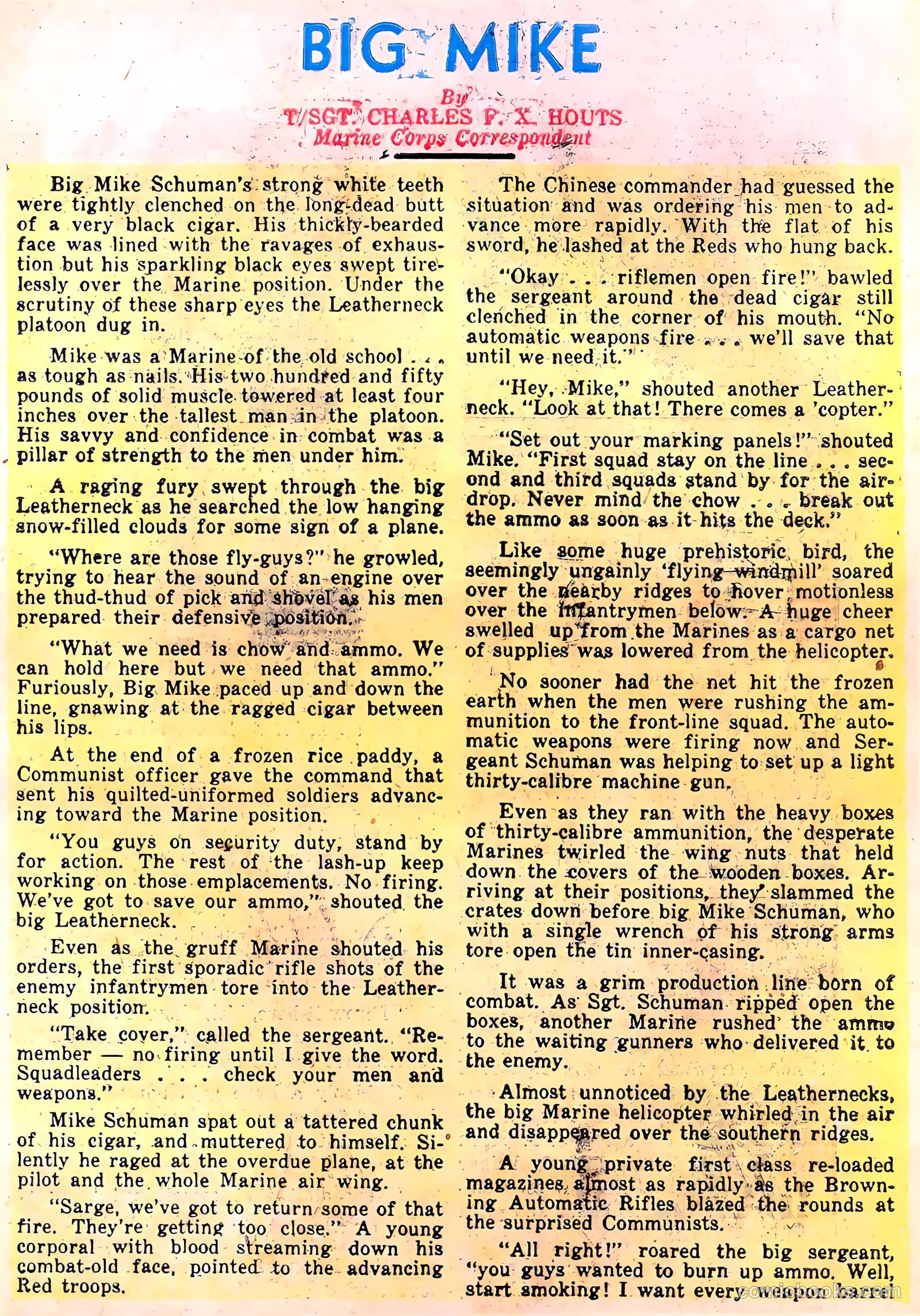 Monty Hall of the U.S. Marines #11 (1953) — page 30 of 33