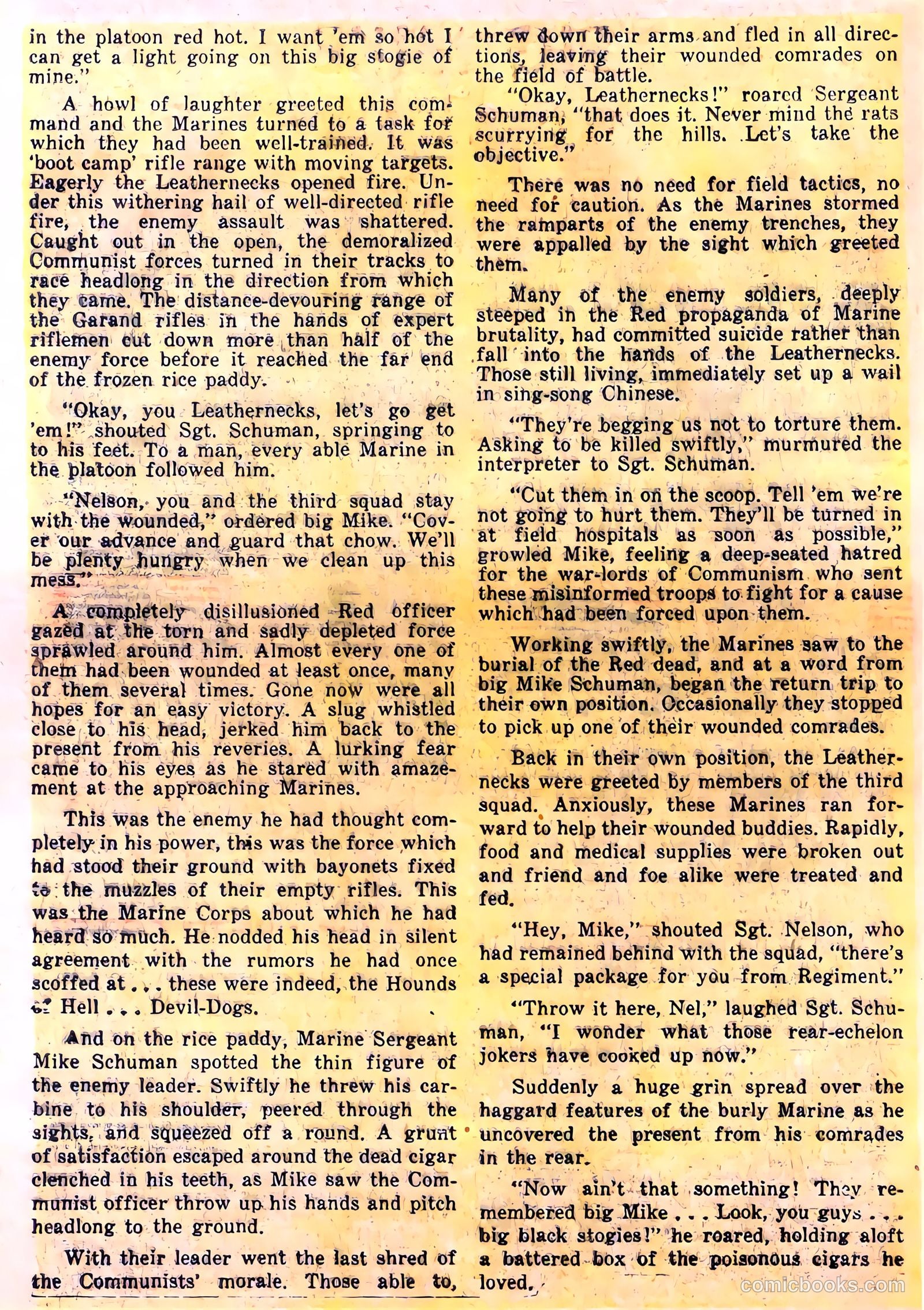 Monty Hall of the U.S. Marines #11 (1953) — page 31 of 33