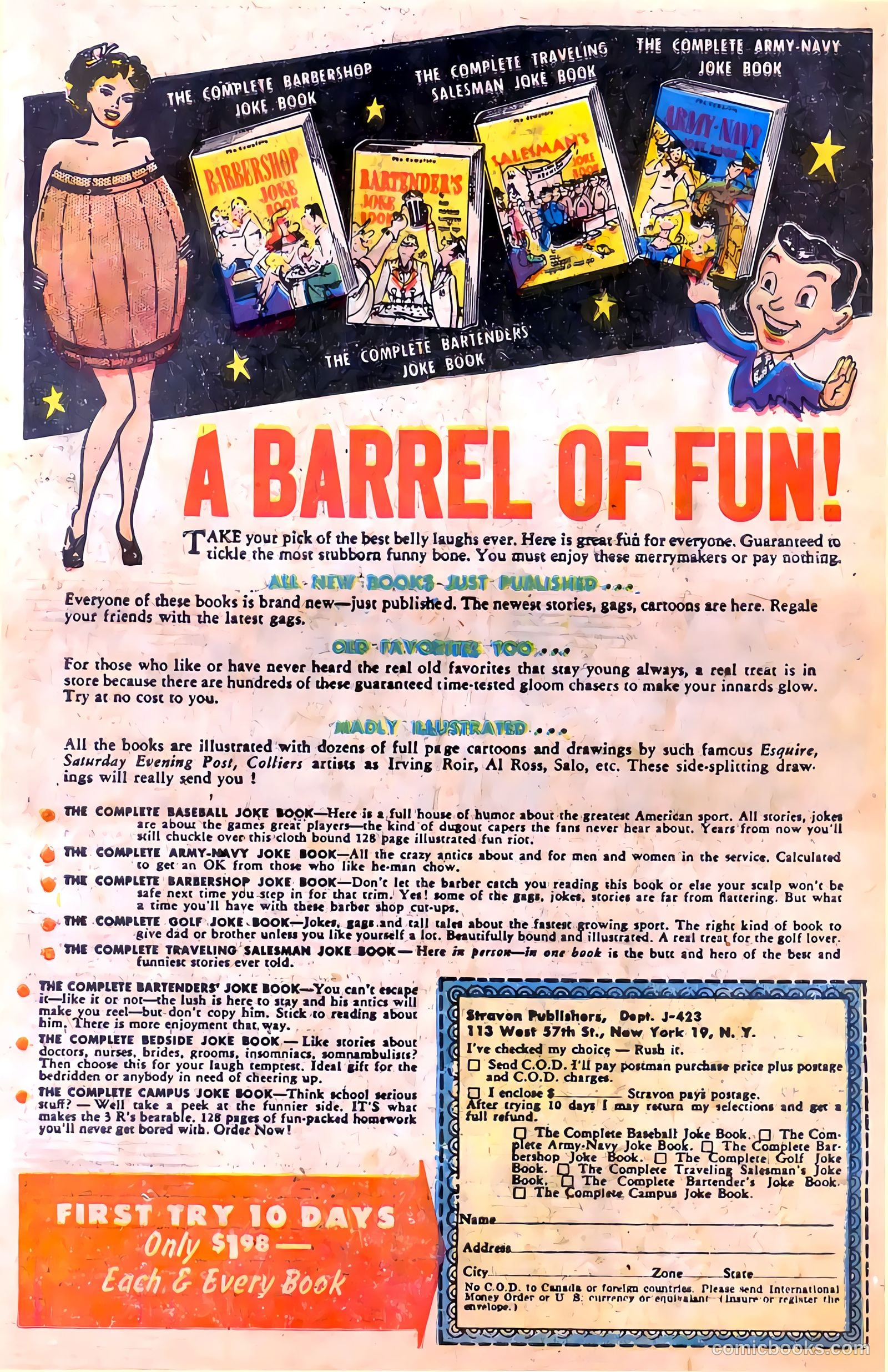 Monty Hall of the U.S. Marines #11 (1953) — page 33 of 33