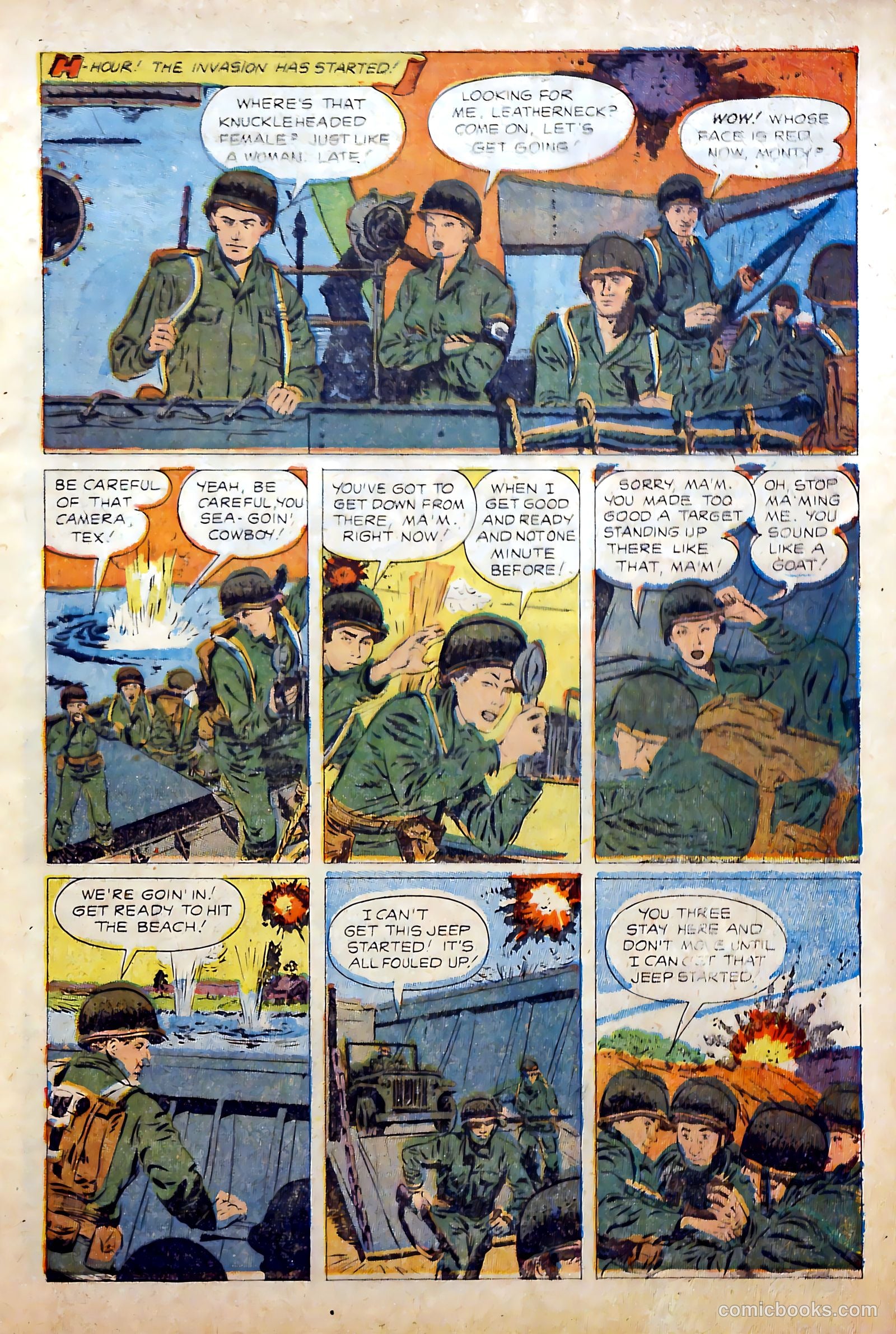 Monty Hall of the U.S. Marines #2 (1951) — page 5 of 36