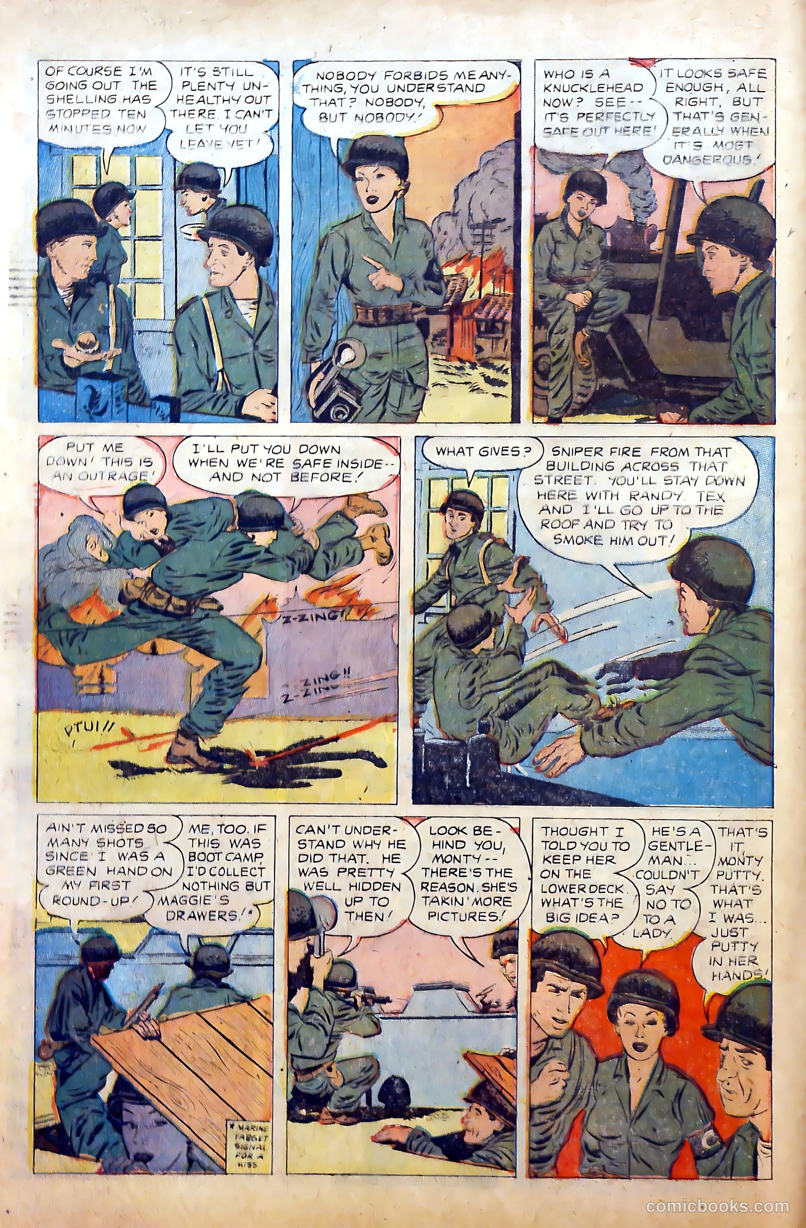 Monty Hall of the U.S. Marines #2 (1951) — page 8 of 36