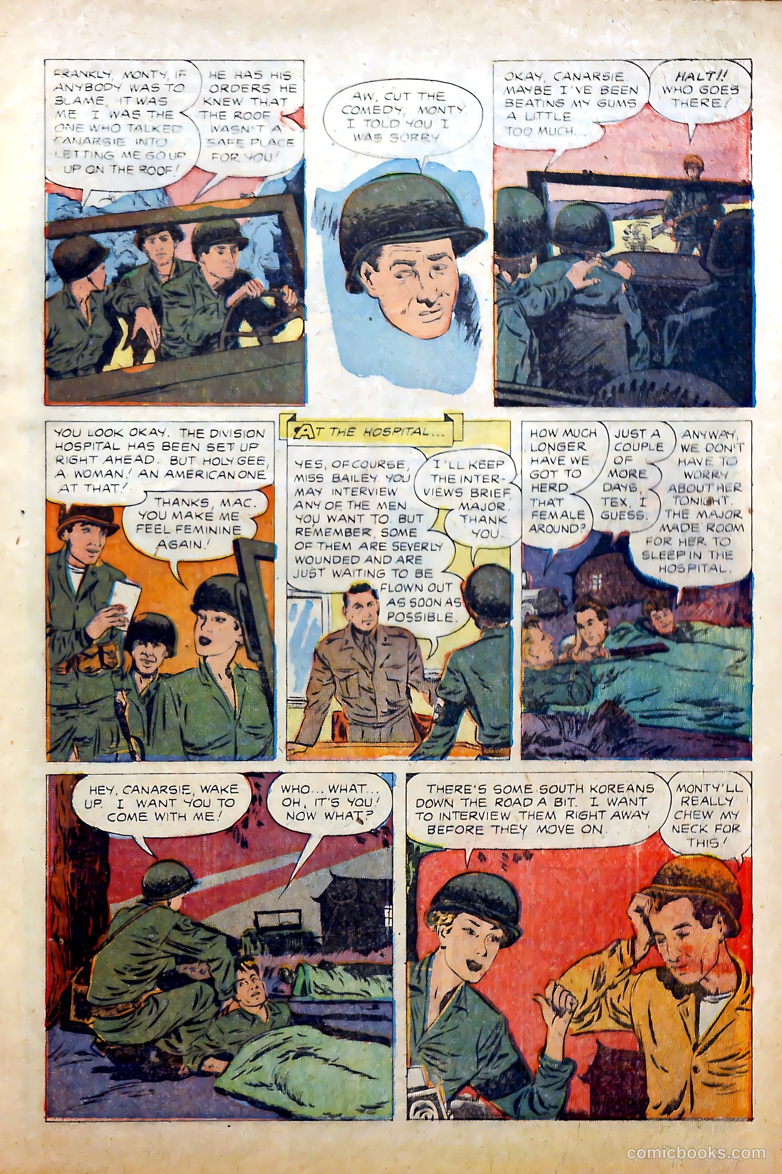 Monty Hall of the U.S. Marines #2 (1951) — page 9 of 36