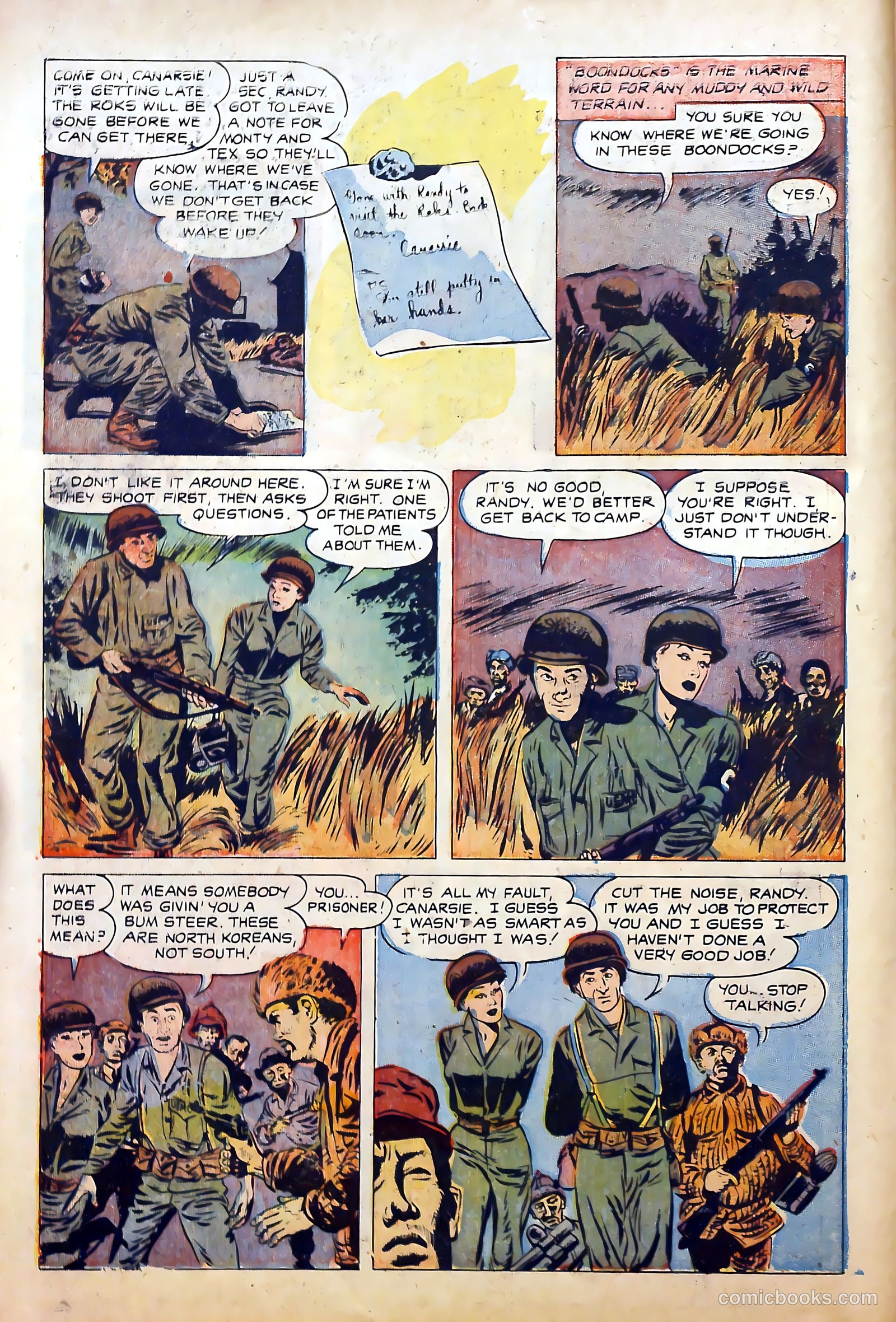 Monty Hall of the U.S. Marines #2 (1951) — page 10 of 36