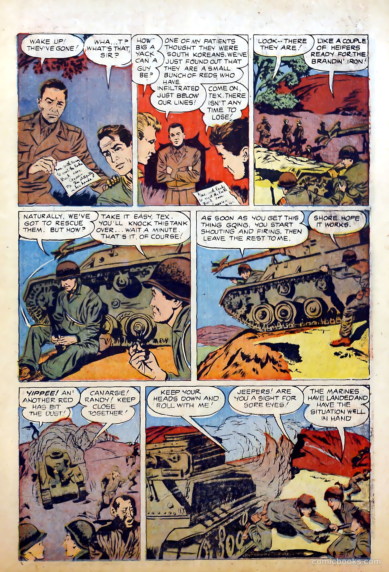Monty Hall of the U.S. Marines #2 (1951) — page 11 of 36