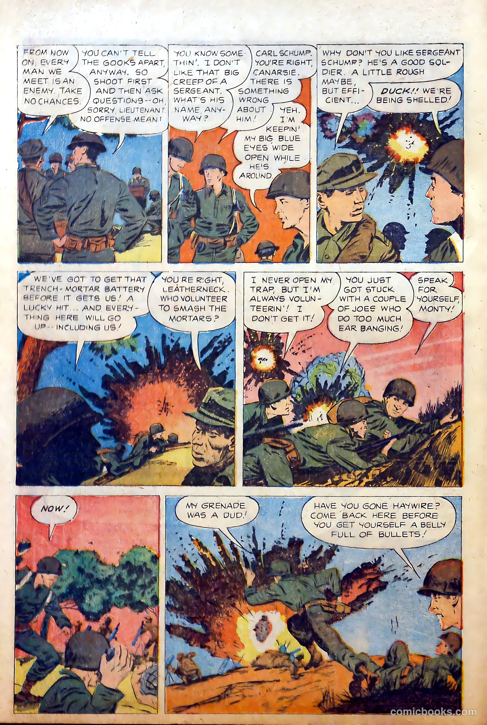 Monty Hall of the U.S. Marines #2 (1951) — page 16 of 36