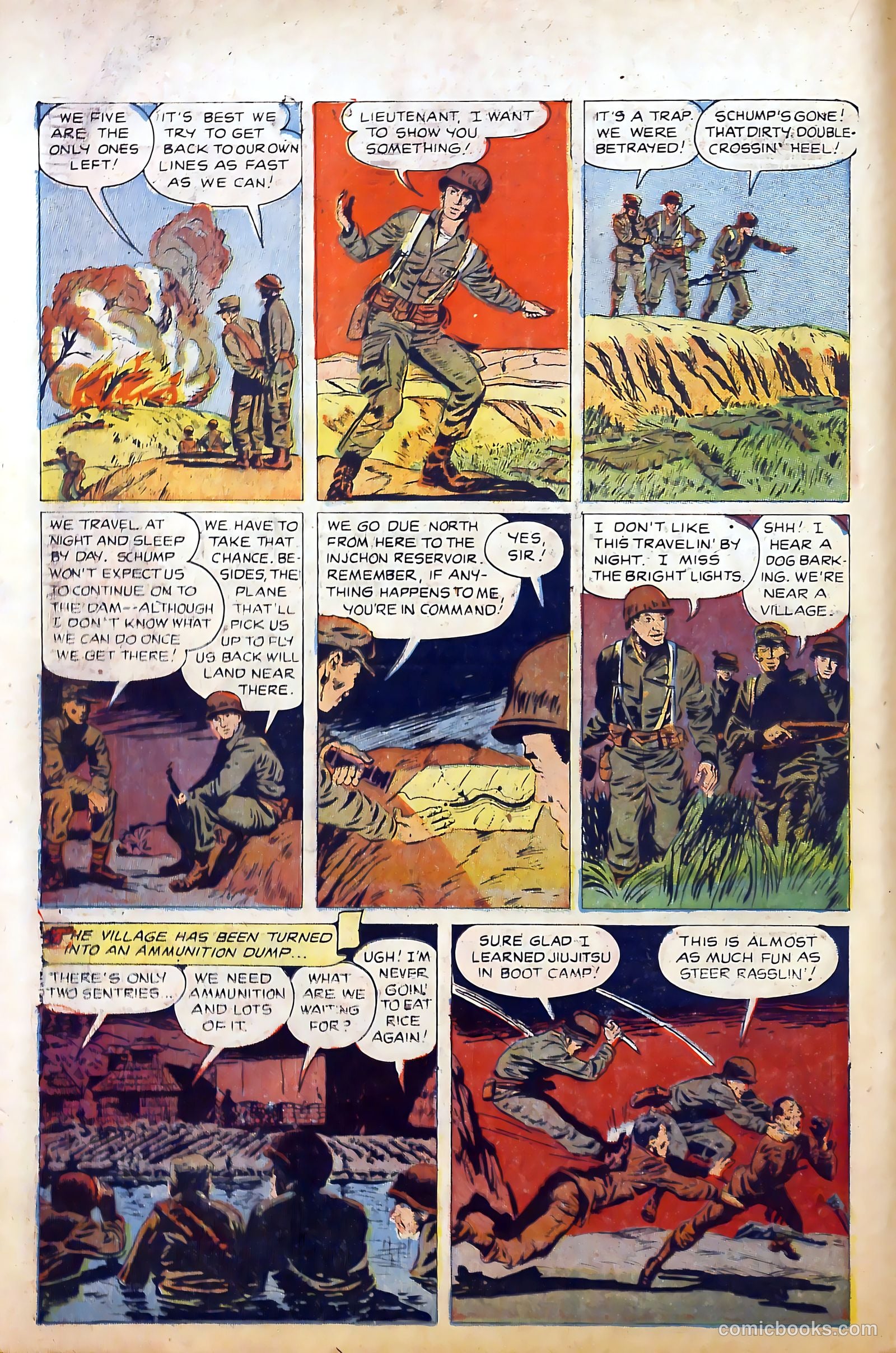 Monty Hall of the U.S. Marines #2 (1951) — page 18 of 36