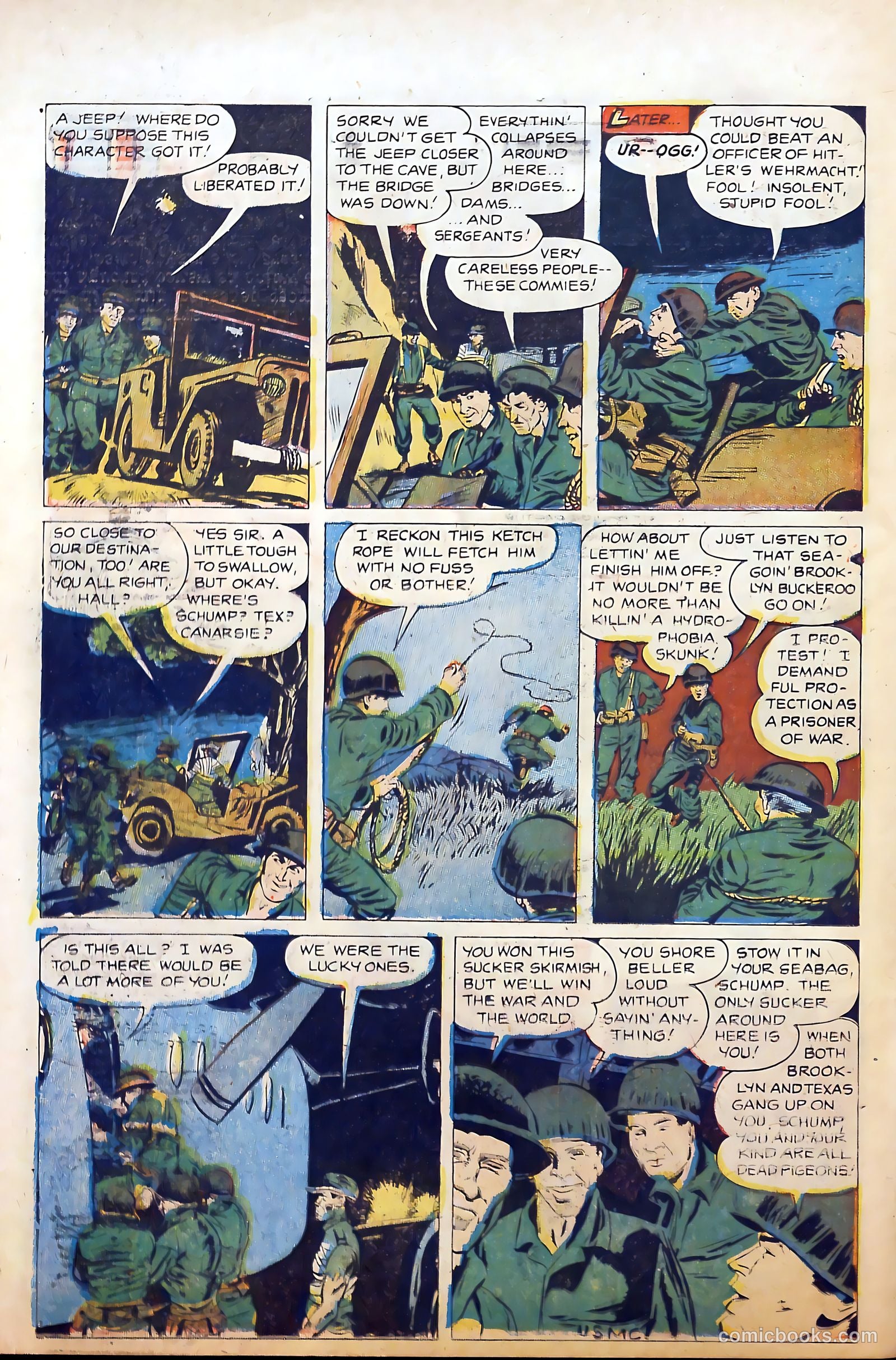Monty Hall of the U.S. Marines #2 (1951) — page 22 of 36
