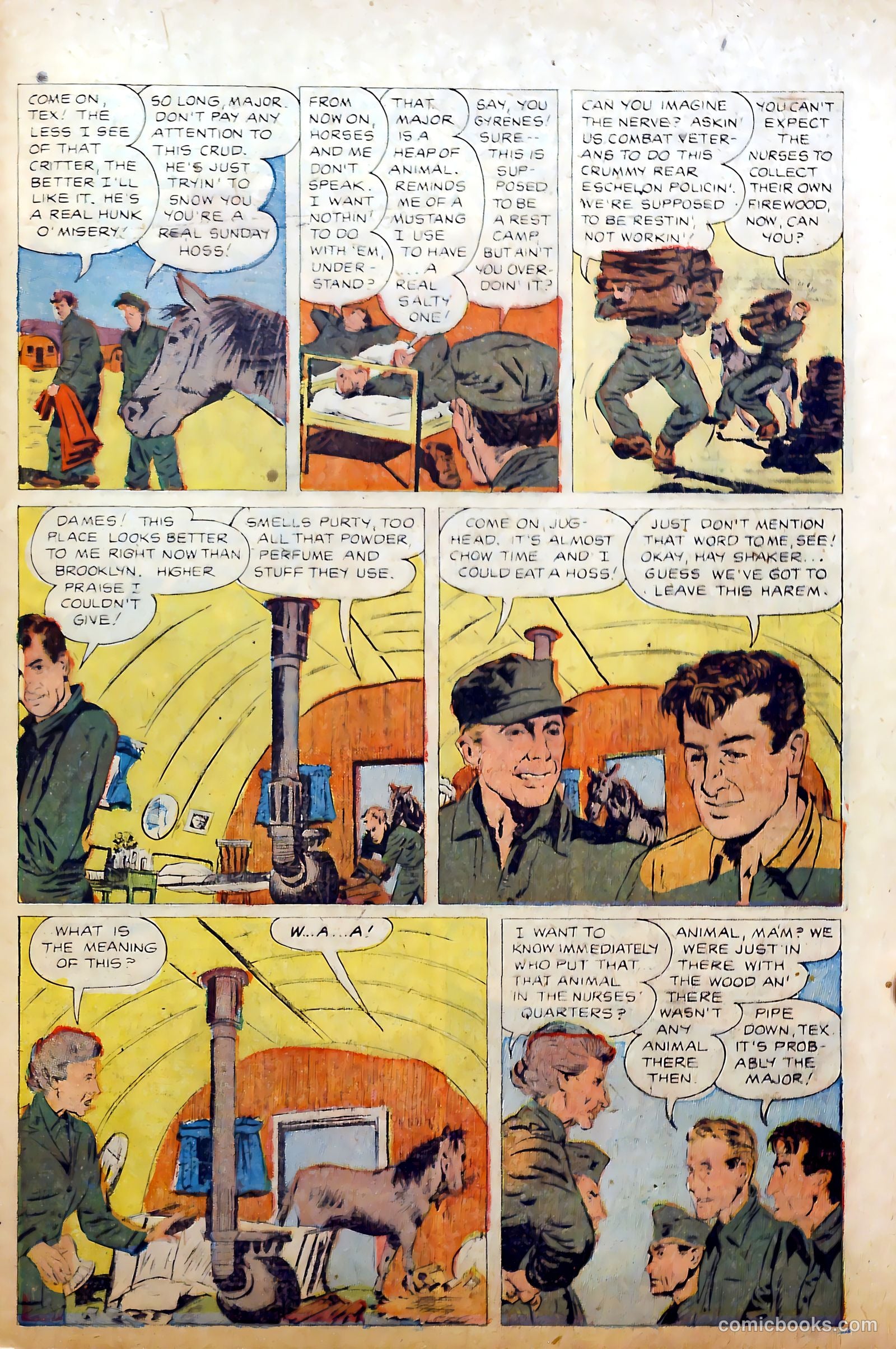 Monty Hall of the U.S. Marines #2 (1951) — page 25 of 36