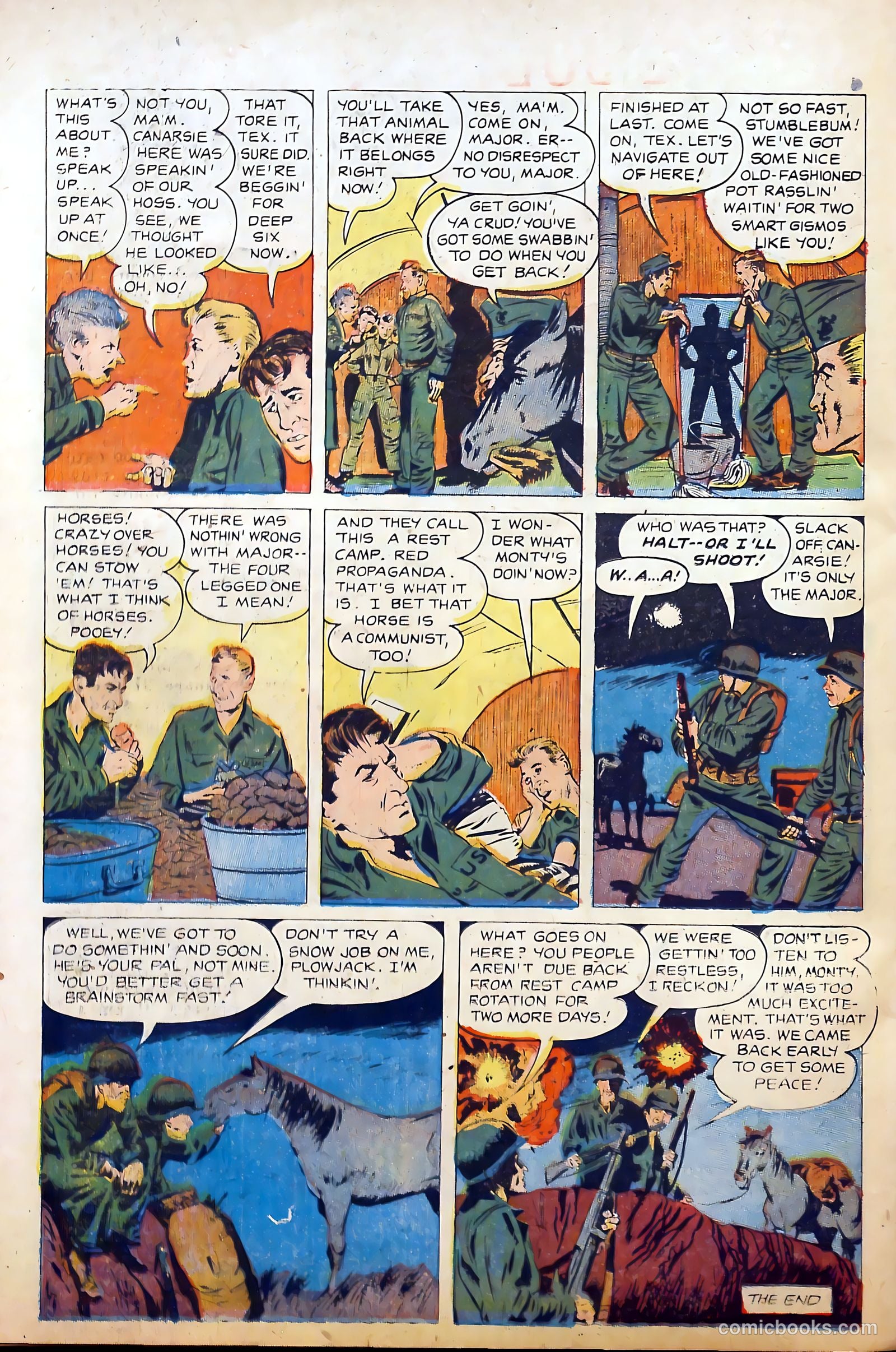 Monty Hall of the U.S. Marines #2 (1951) — page 26 of 36