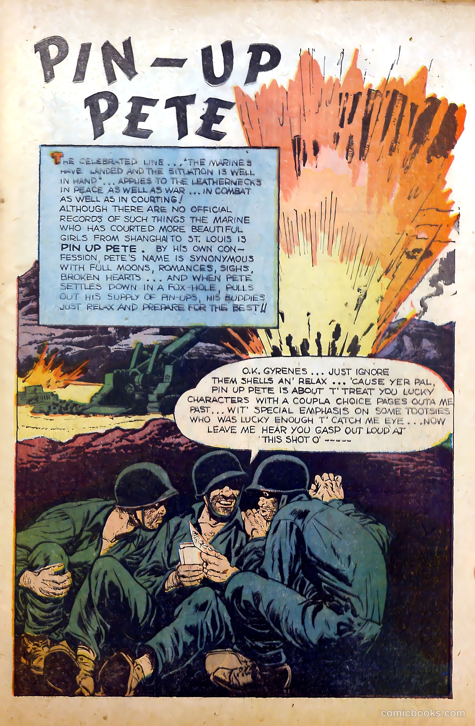Monty Hall of the U.S. Marines #2 (1951) — page 29 of 36