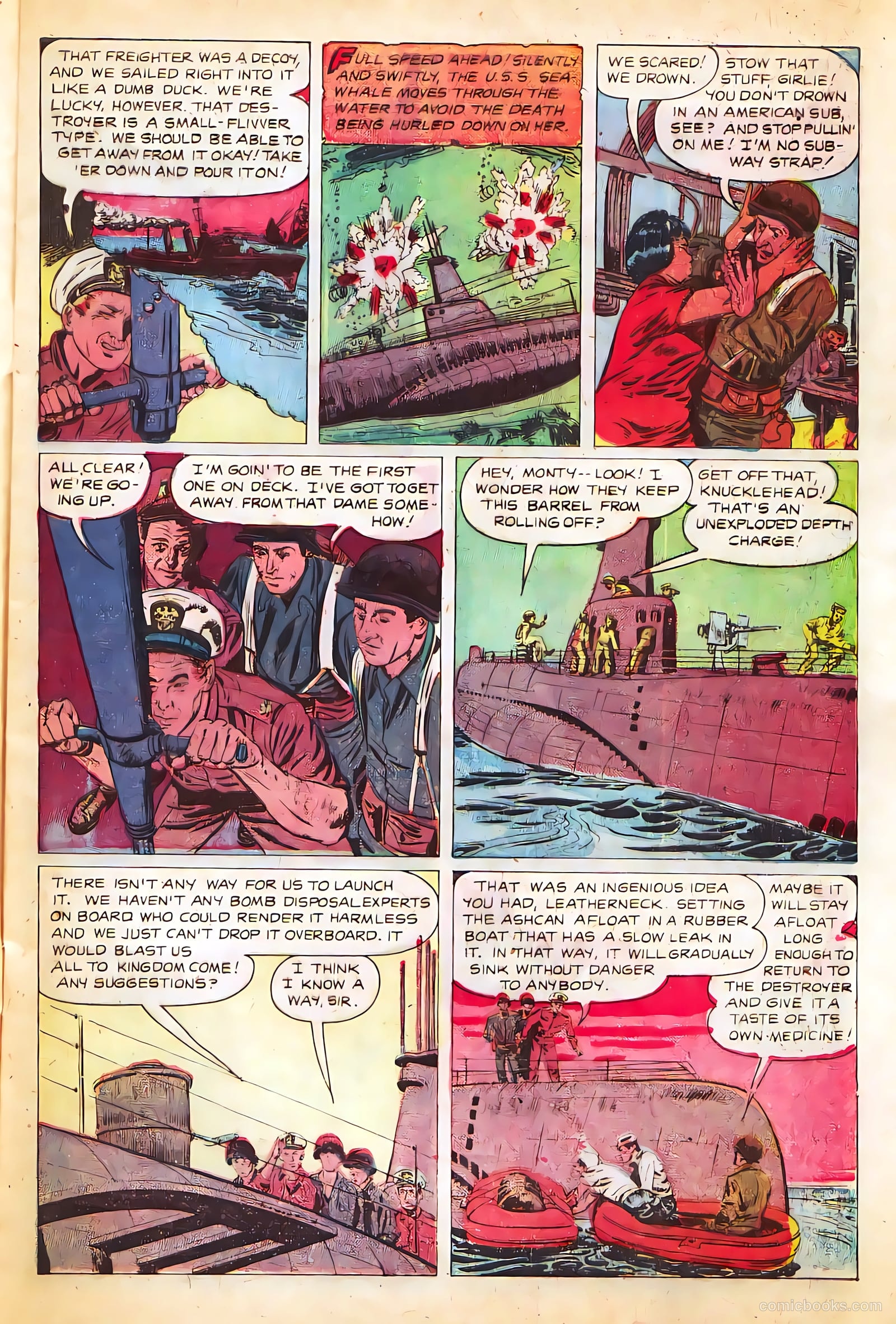 Monty Hall of the U.S. Marines #3 (1951) — page 9 of 36