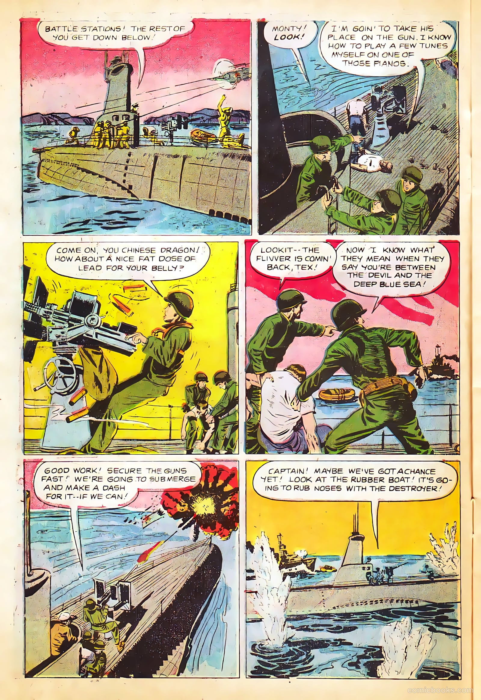 Monty Hall of the U.S. Marines #3 (1951) — page 10 of 36