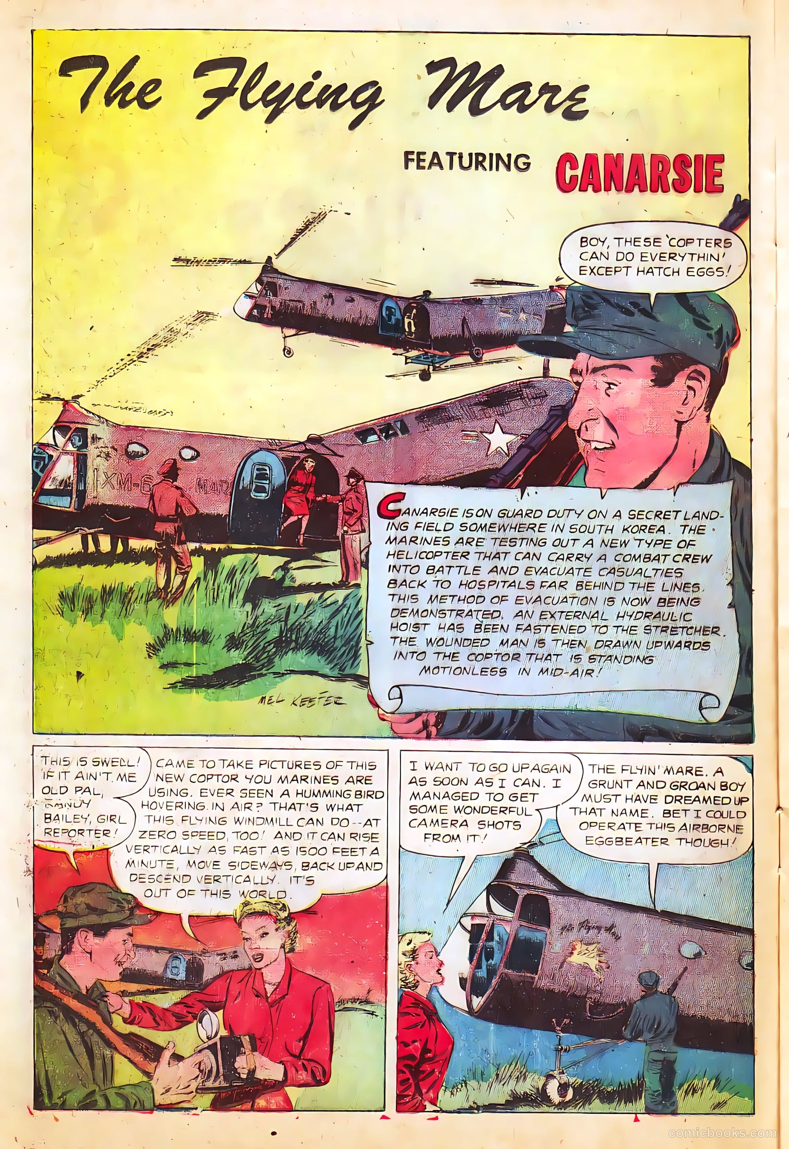 Monty Hall of the U.S. Marines #3 (1951) — page 12 of 36