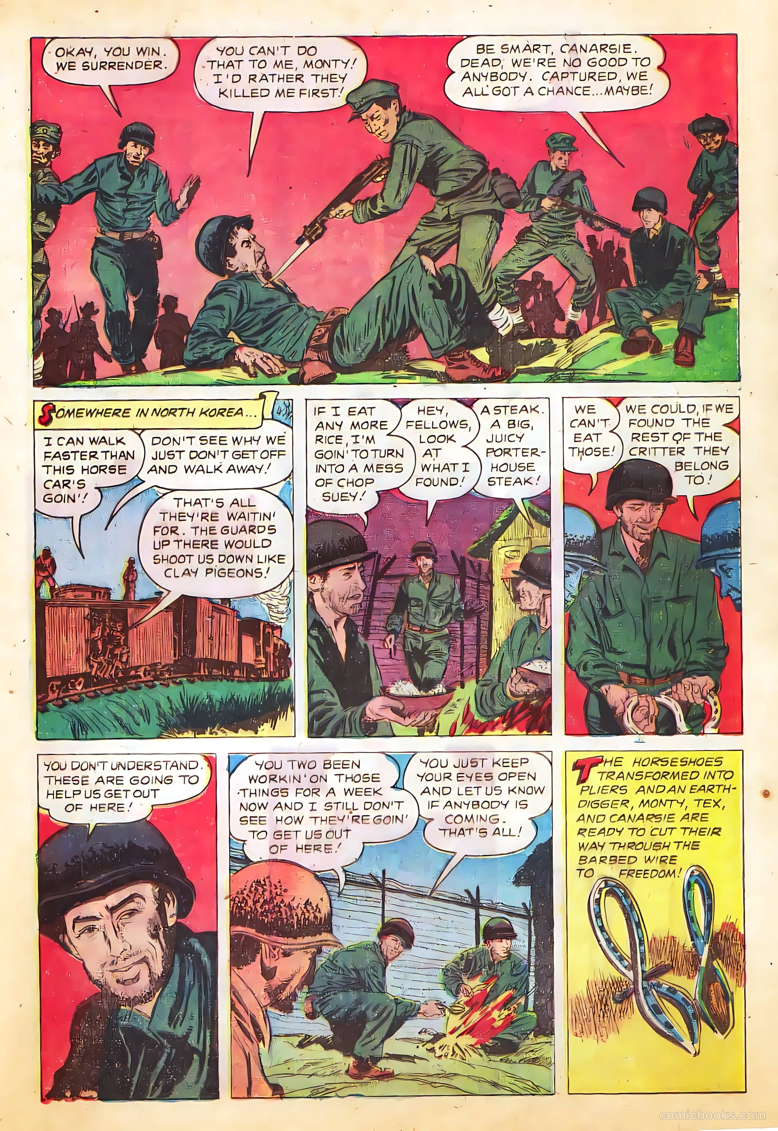 Monty Hall of the U.S. Marines #3 (1951) — page 21 of 36