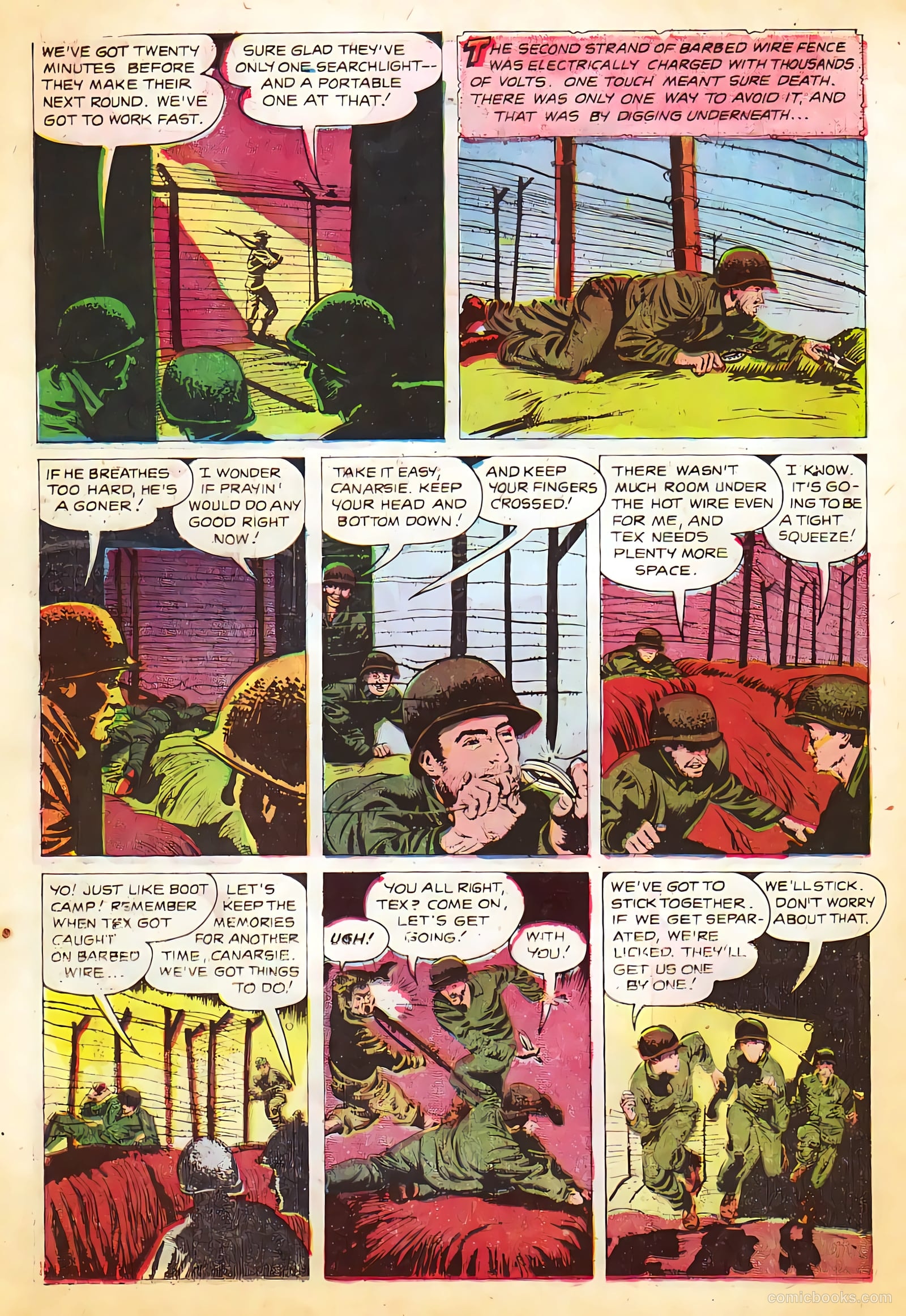 Monty Hall of the U.S. Marines #3 (1951) — page 22 of 36