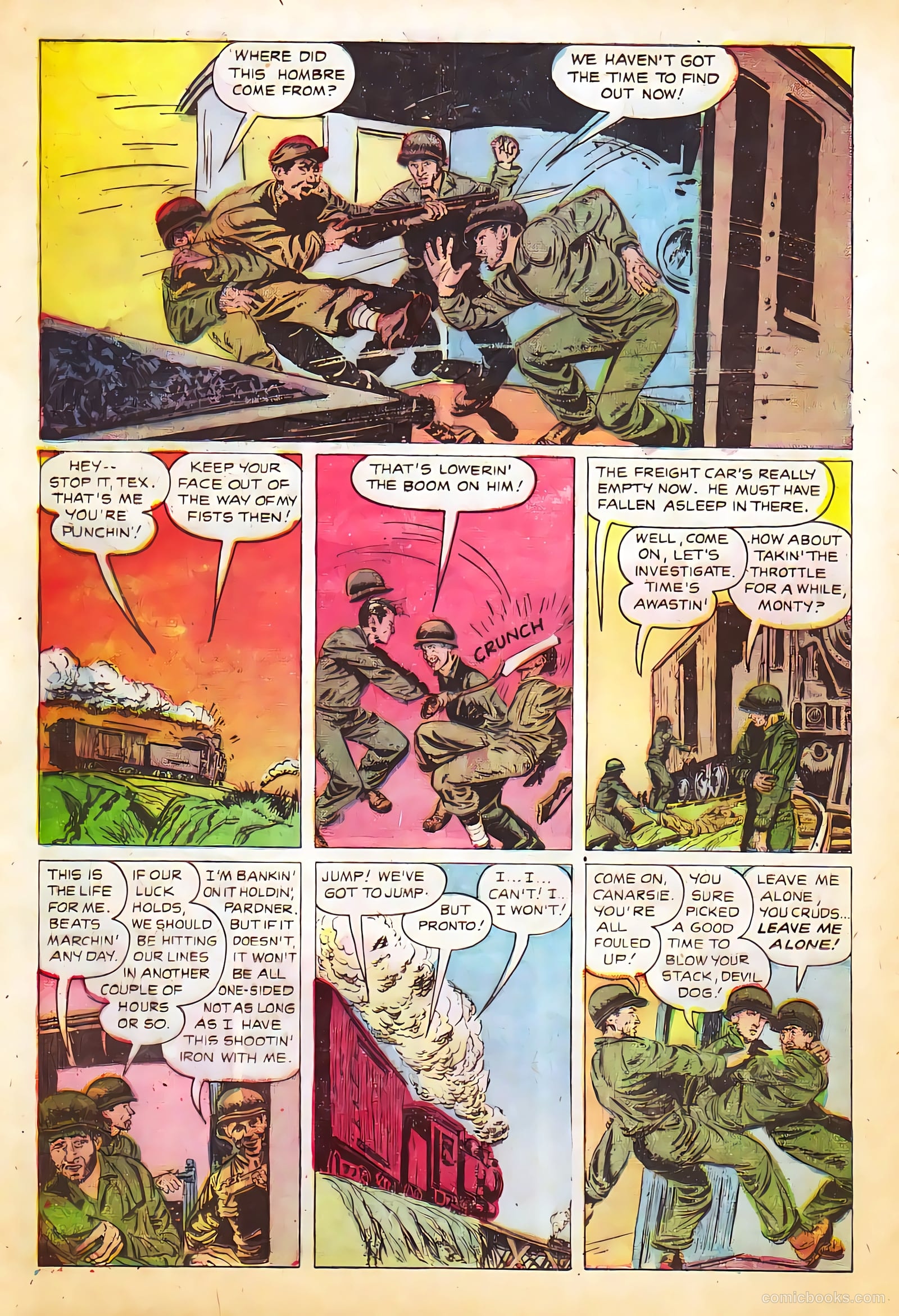 Monty Hall of the U.S. Marines #3 (1951) — page 24 of 36