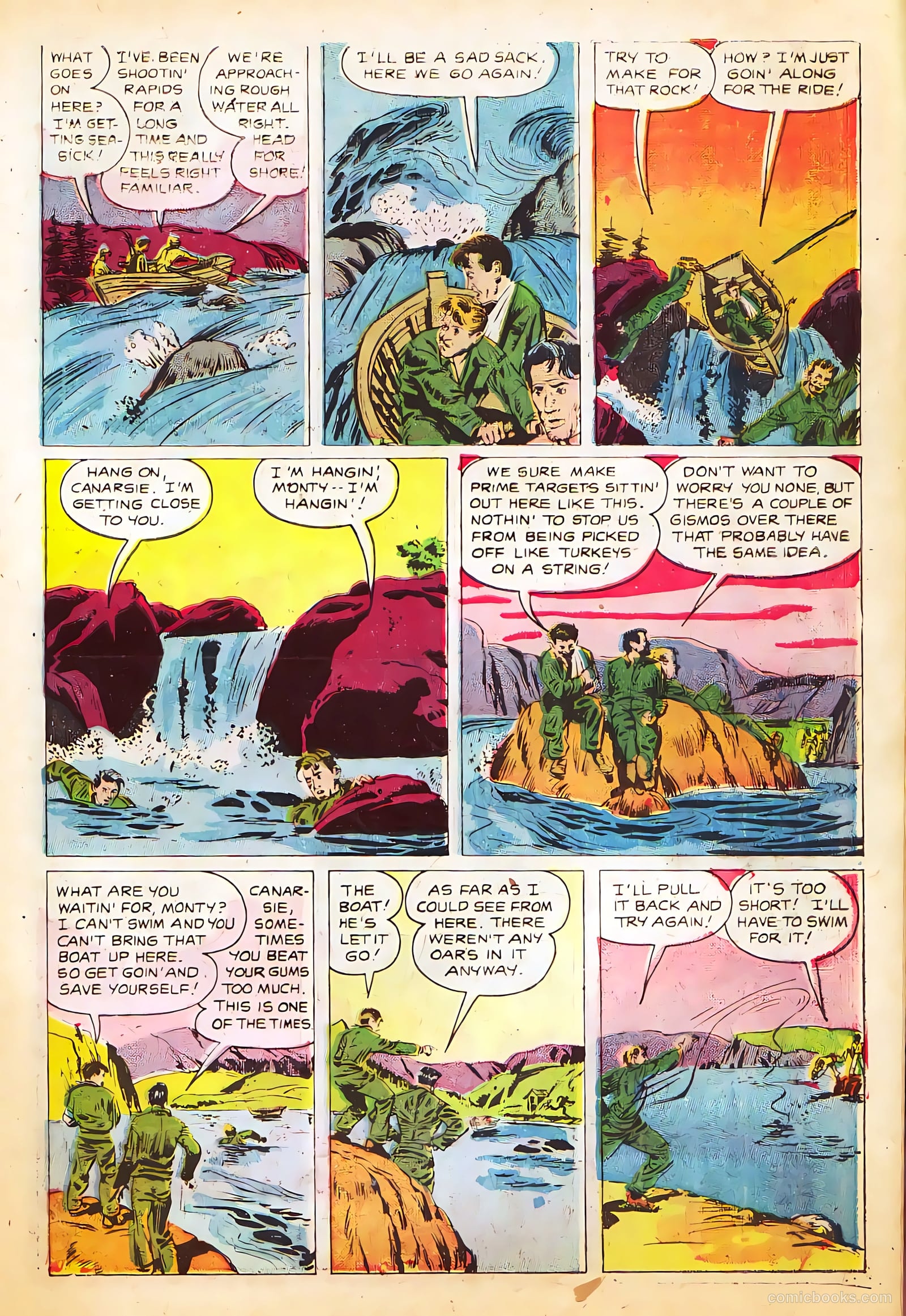 Monty Hall of the U.S. Marines #3 (1951) — page 27 of 36