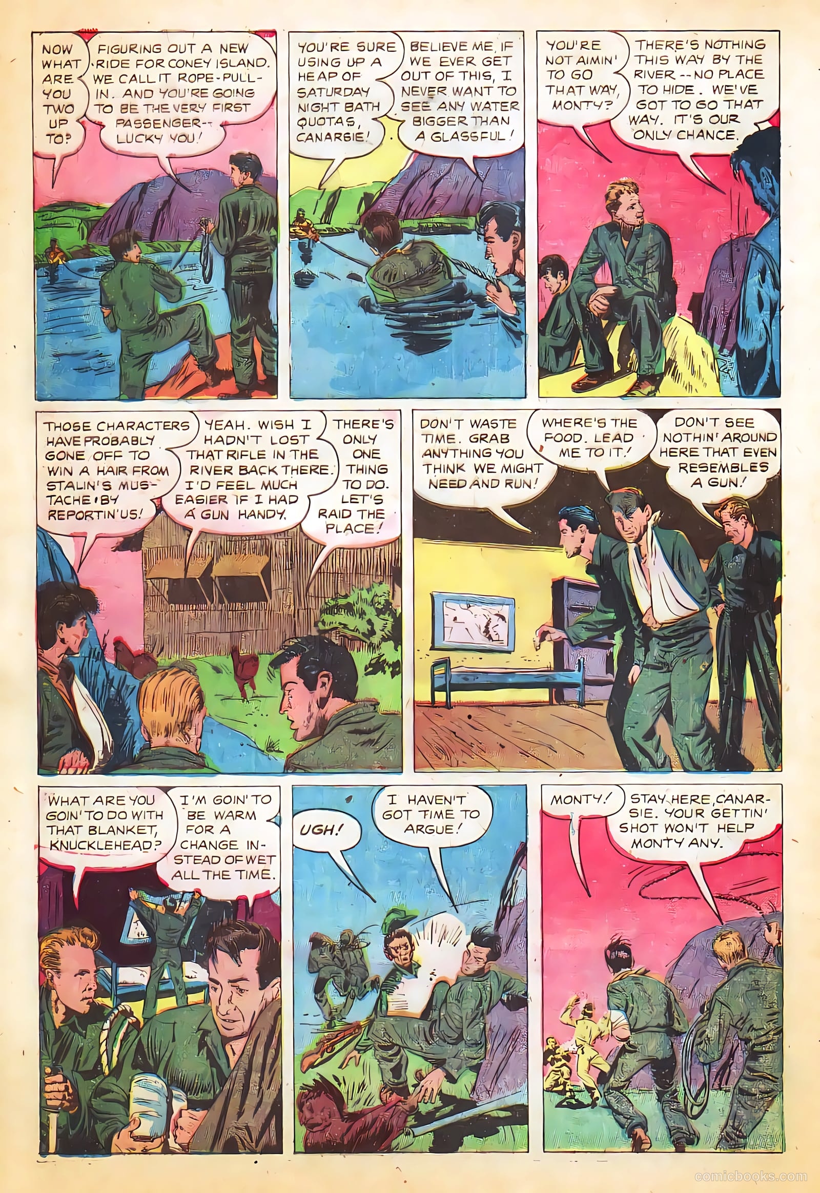 Monty Hall of the U.S. Marines #3 (1951) — page 28 of 36
