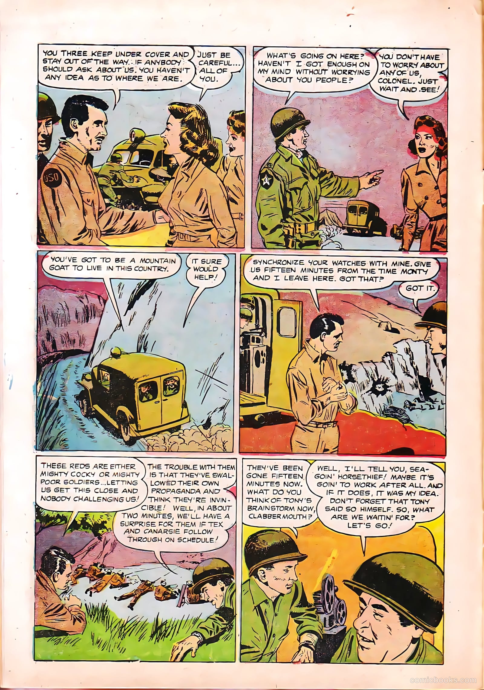 Monty Hall of the U.S. Marines #4 (1952) — page 10 of 36
