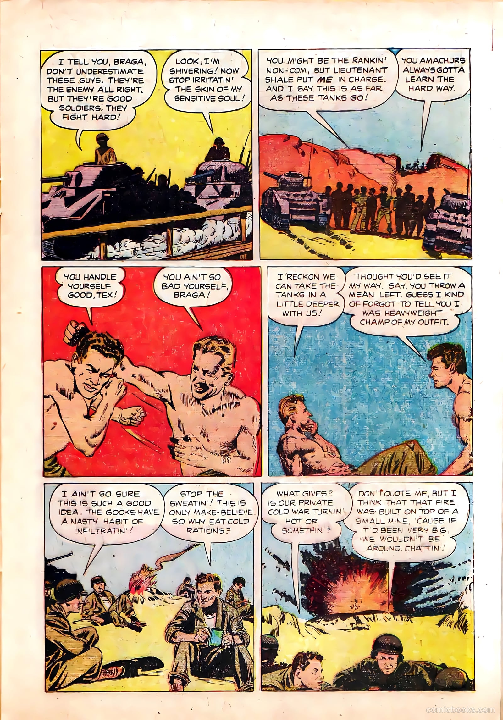 Monty Hall of the U.S. Marines #4 (1952) — page 13 of 36