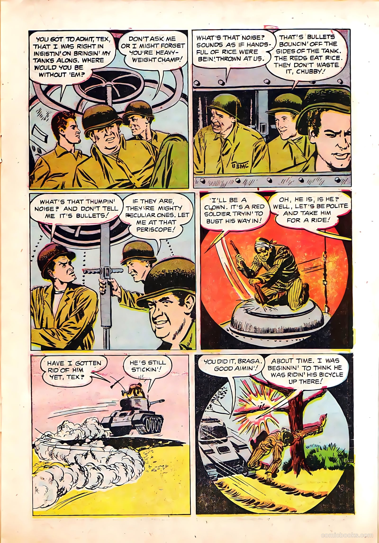 Monty Hall of the U.S. Marines #4 (1952) — page 15 of 36